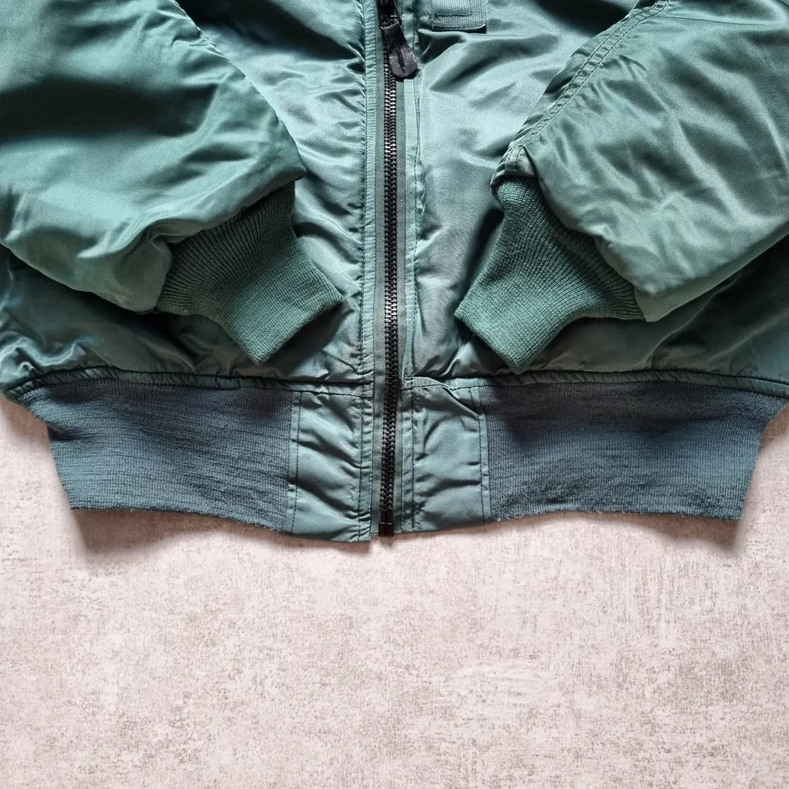 90s USA Greenbrier MA-1 Flight Jkt L sz 상품이미지3