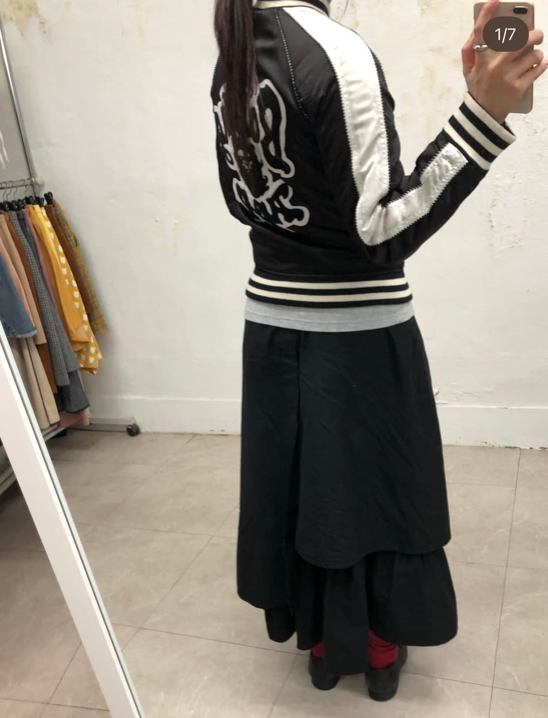 베이프 !!딱붙핏 스카쟌 상품이미지3