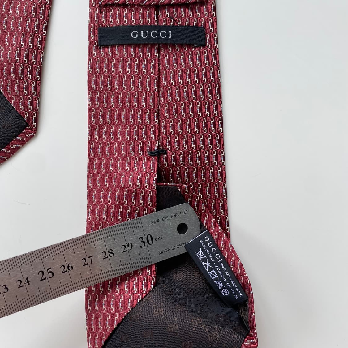 구찌(GUCCI) 명품 정품 넥타이 8.1cm 상품이미지6