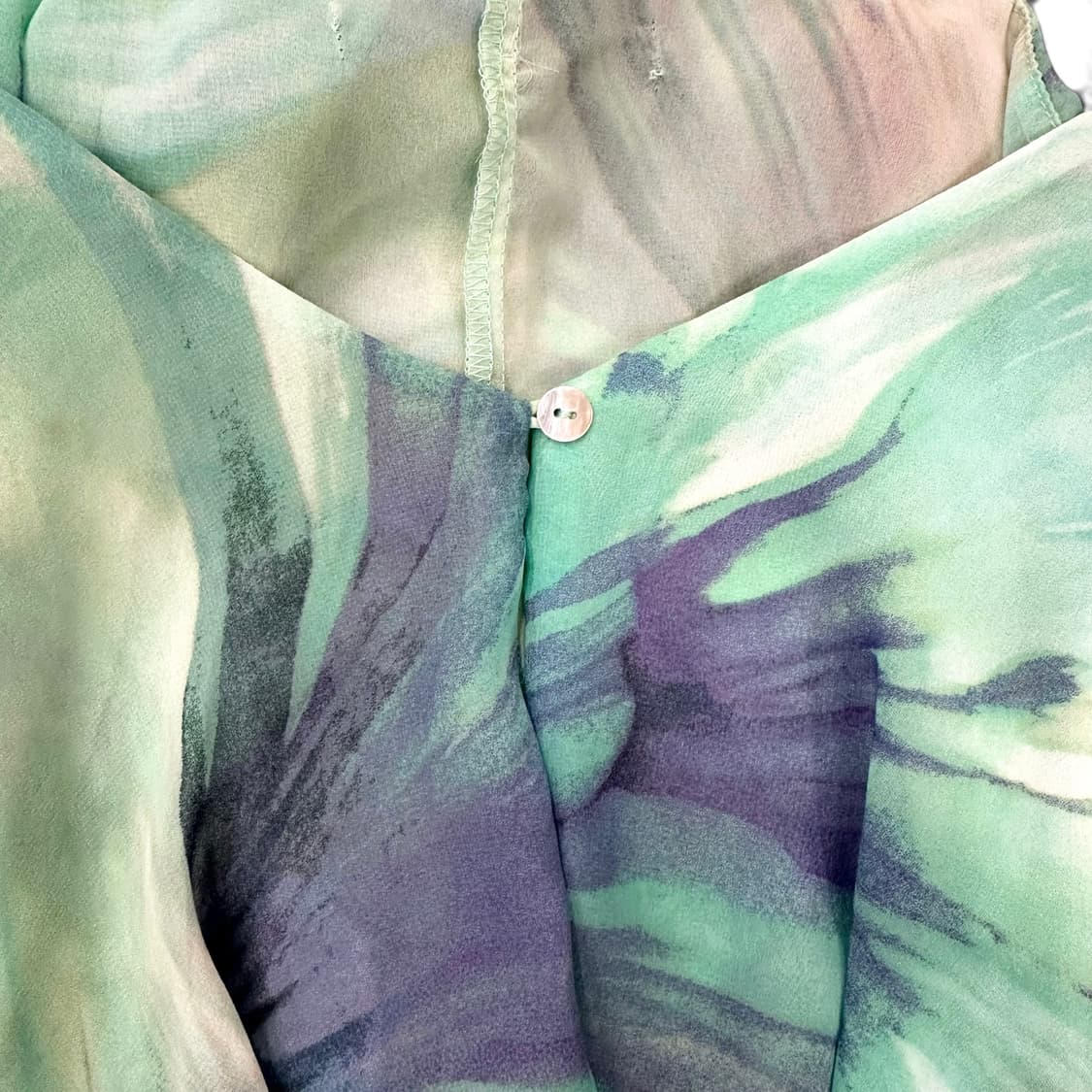 Emerald Floral Frill Sleeveless Top 상품이미지7