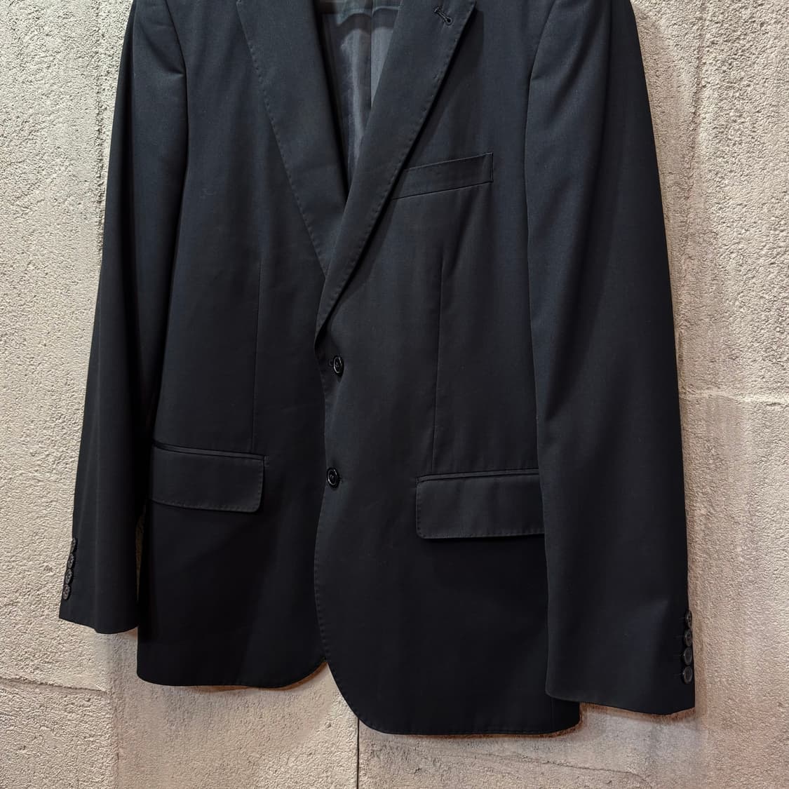 베르사체 x H&M 컬렉션 투버튼 블랙 블레이저 자켓 (M) 상품이미지2
