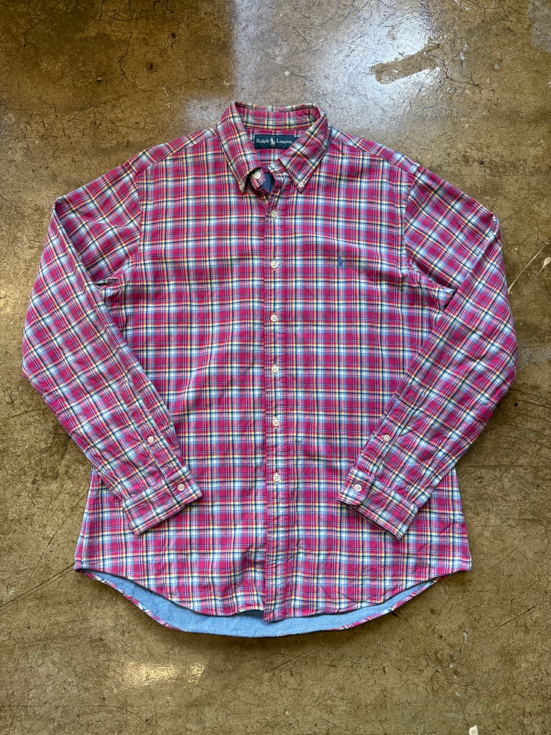 폴로 빈티지 더블페이스 체크 셔츠 상품이미지1