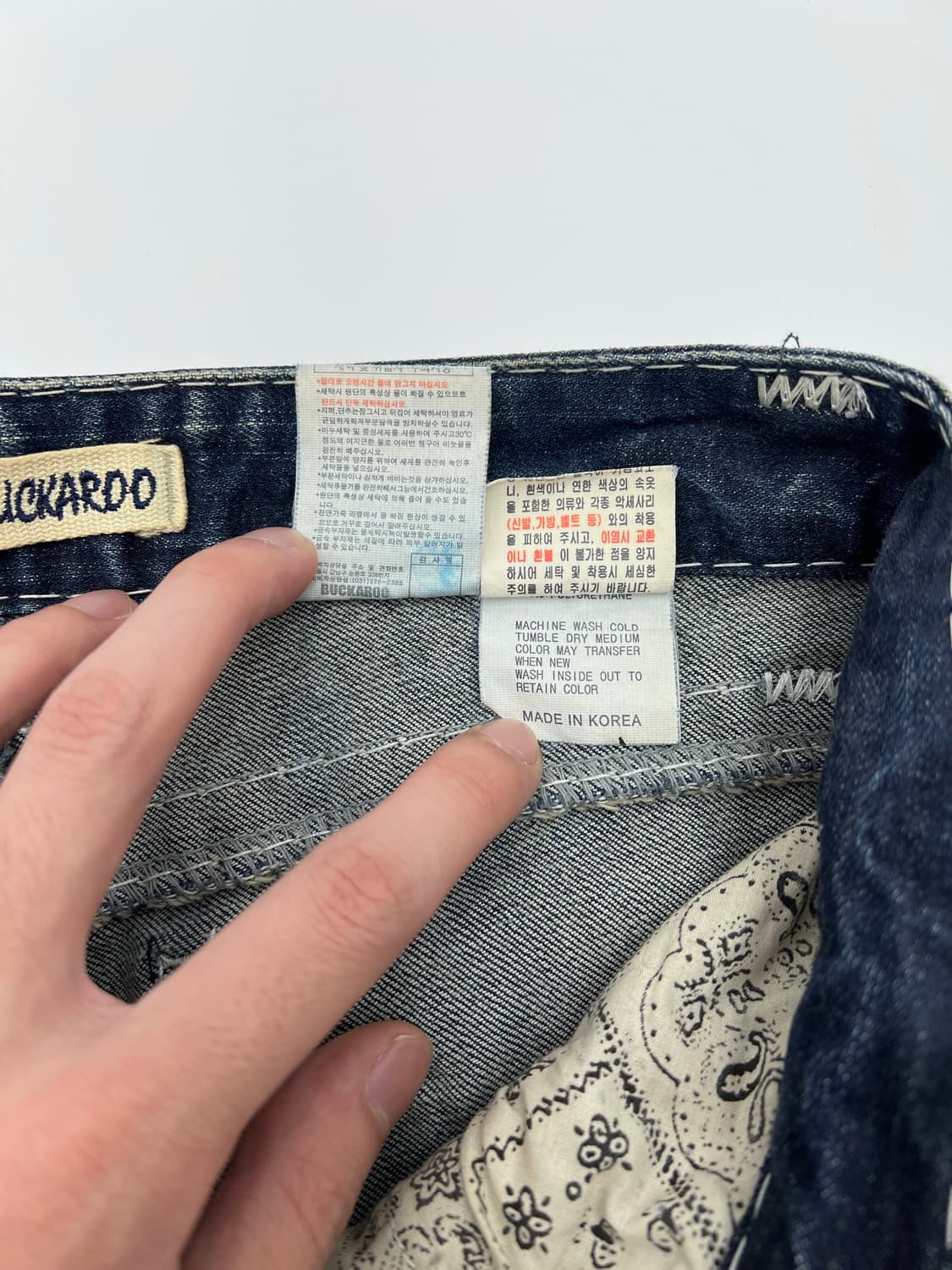 버커루 데님 팬츠 상품이미지9