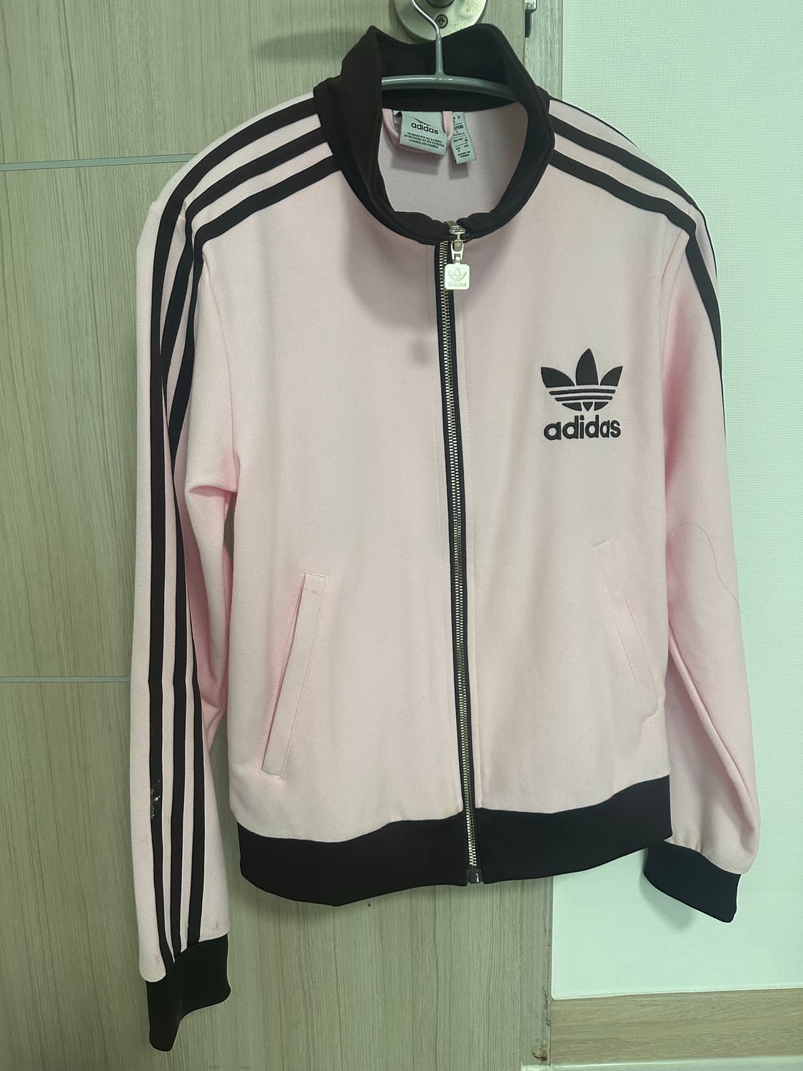 급처) 아디다스 베켄바우어 트랙탑 자켓 핑크브라운 져지 상품이미지1