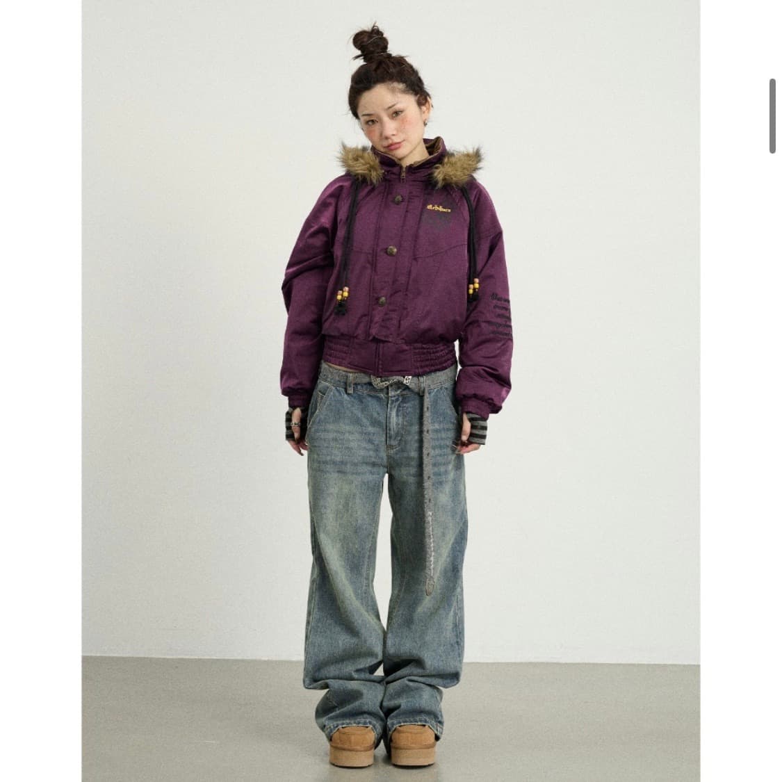 DEAR MY KIKO Achihara 디어마이키코 아치하라 패딩 자켓 상품이미지4