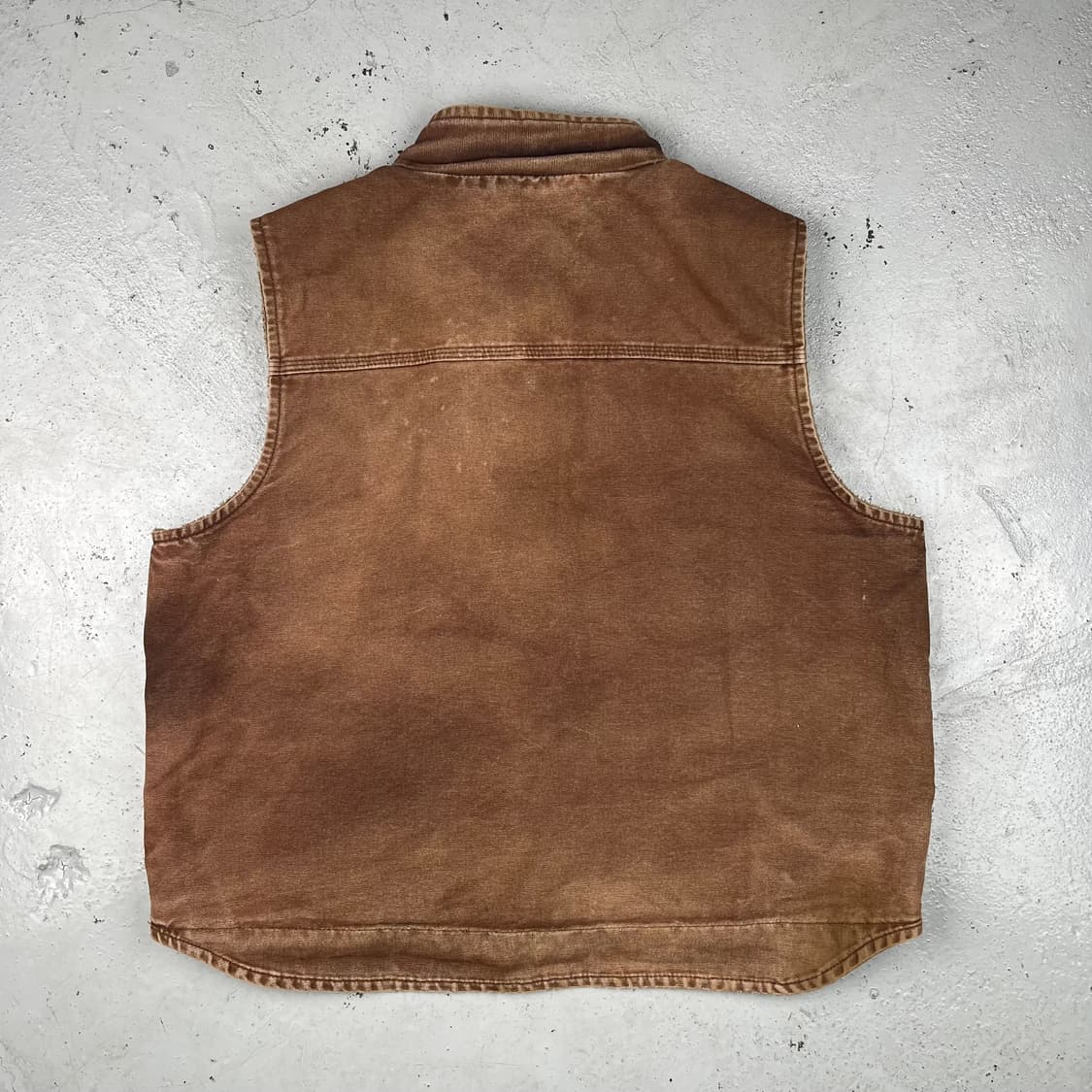 빈티지 칼하트 쉐르파 라인드 베스트 V33DKB 상품이미지3