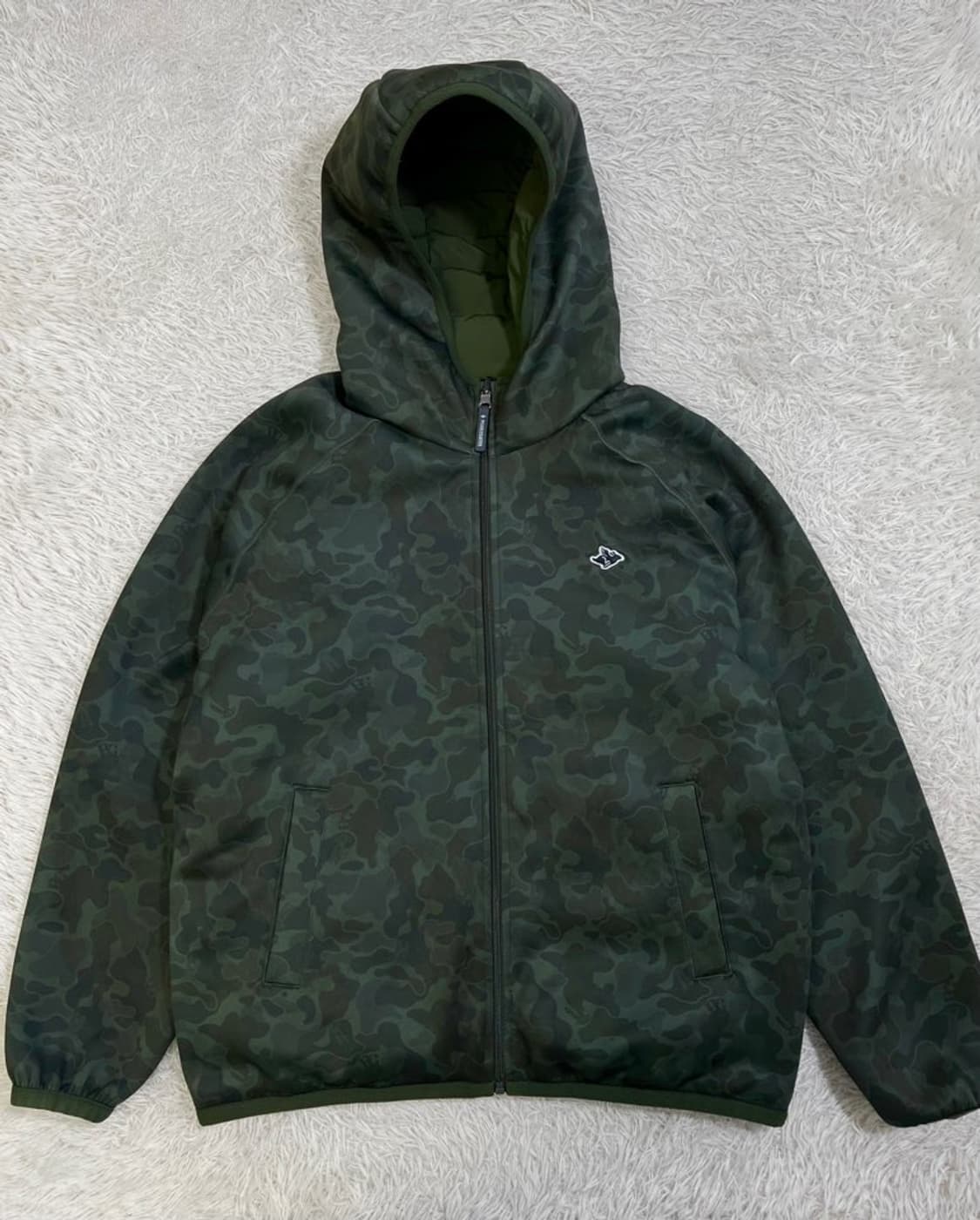 파리게이츠 카모패턴 후드 투웨이 구스 다운 점퍼/#627 상품이미지5