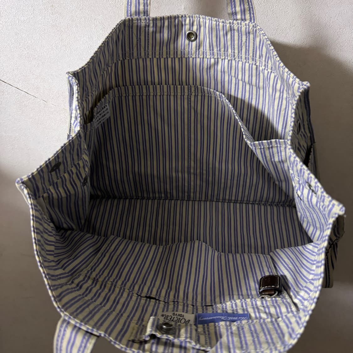 요시다포터 70주년 한정 토트 스카이블루 상품이미지4