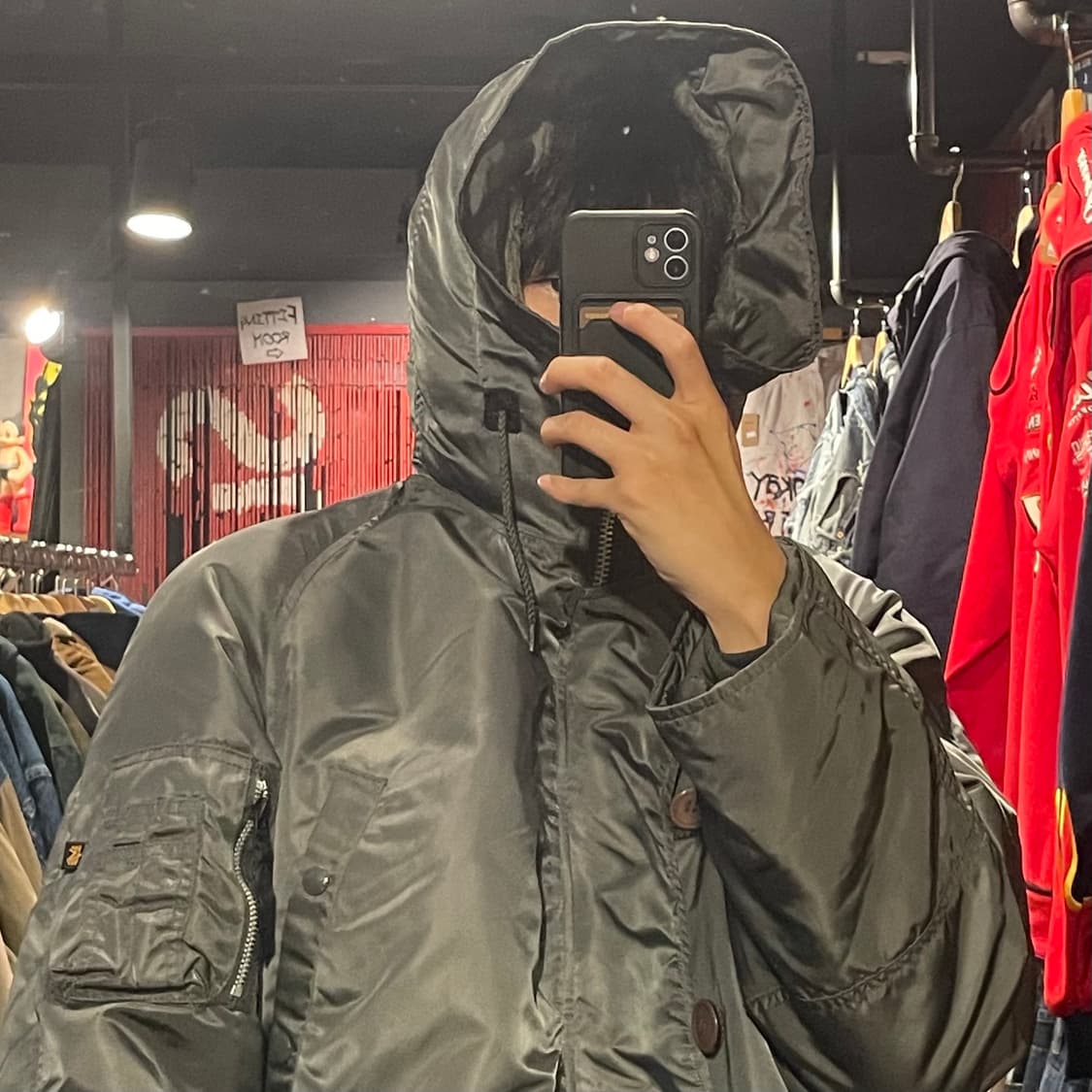 [IM] ALPHA 알파인더스트리 그레이 패딩  상품이미지6