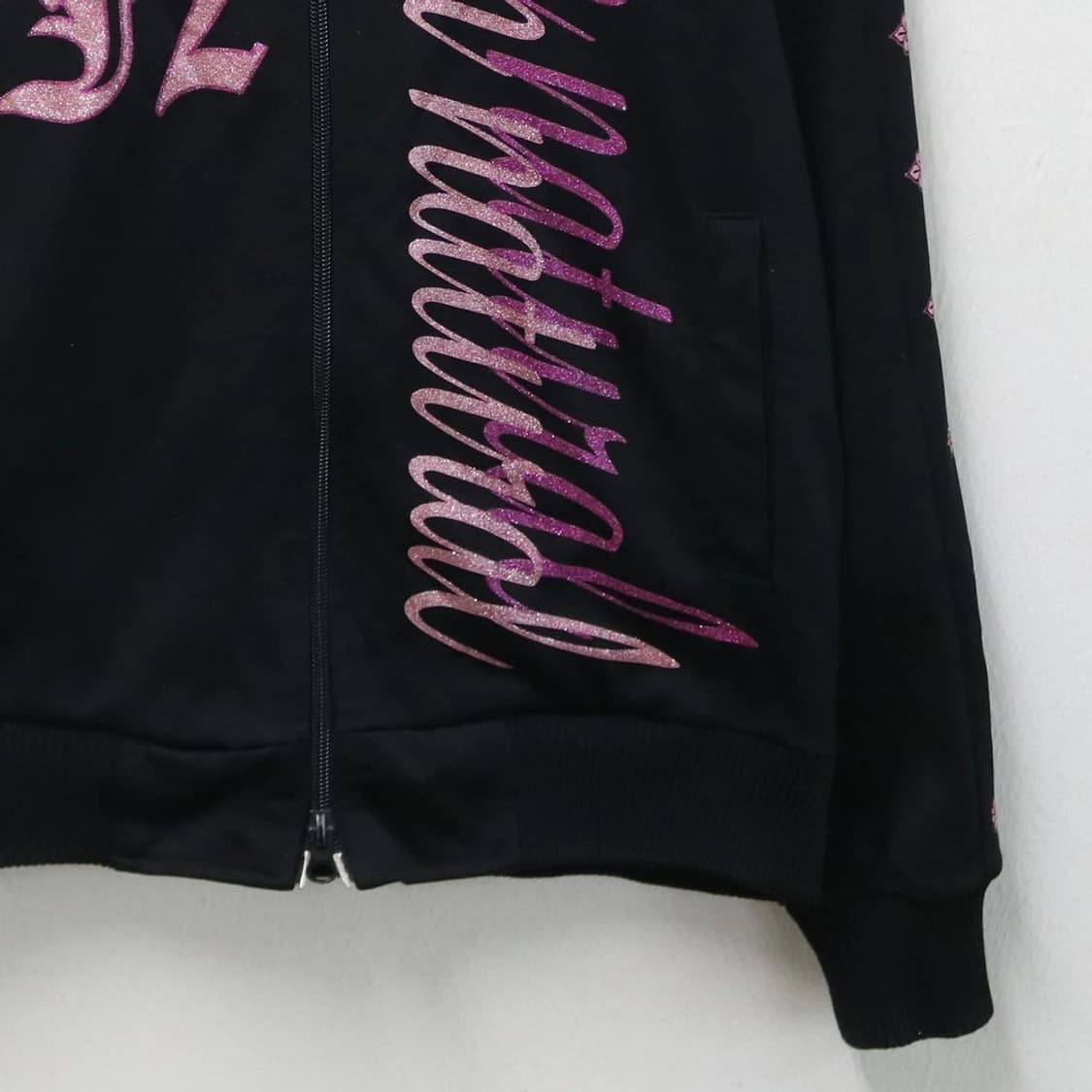 REDCOMET 펑크 고스로리 글리터 레터링 져지 64814 상품이미지4