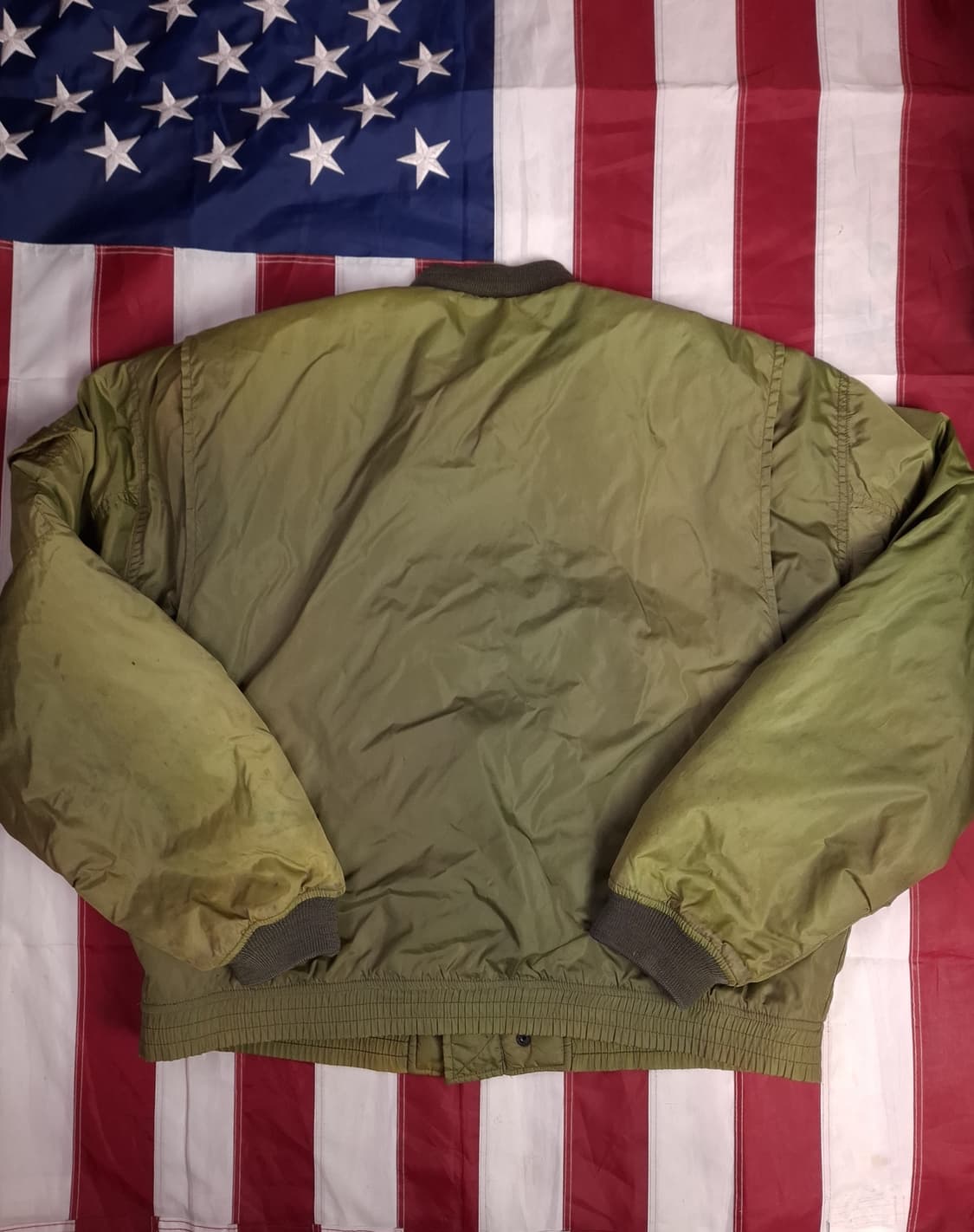빈티지 미해군 G-8 복각 나일론 웹 항공 자켓 상품이미지8