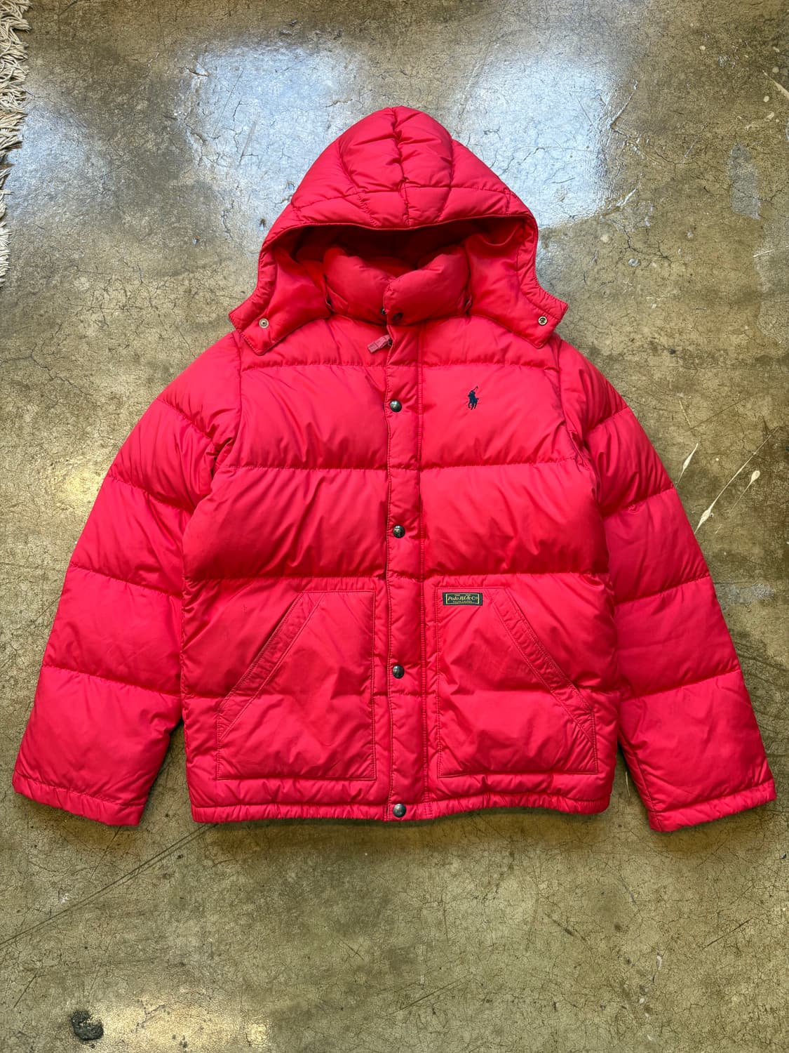 폴로 랄프로렌 다운 후드 패딩 상품이미지1