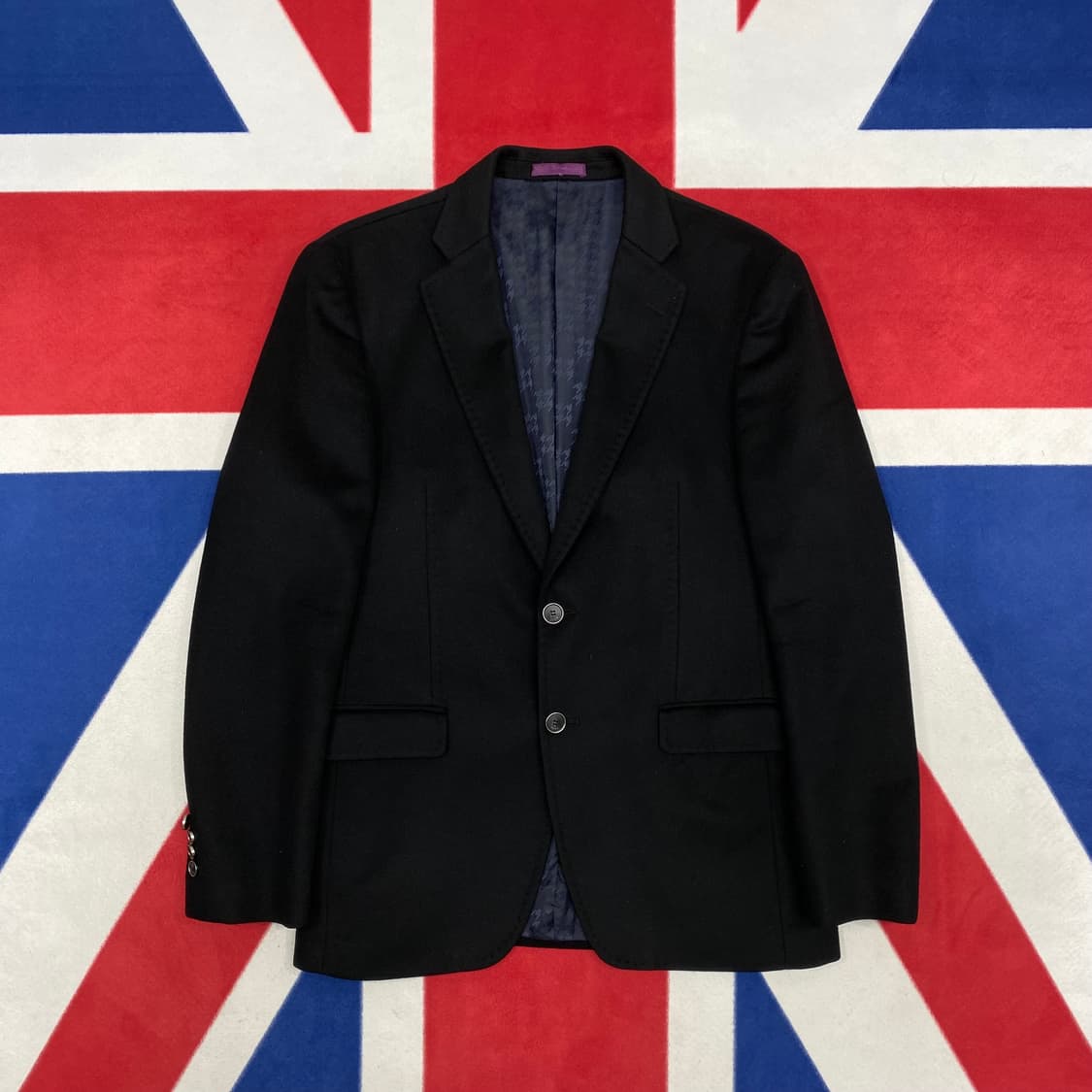 빈티지 캐시미어50%블레이져 100 상품이미지1