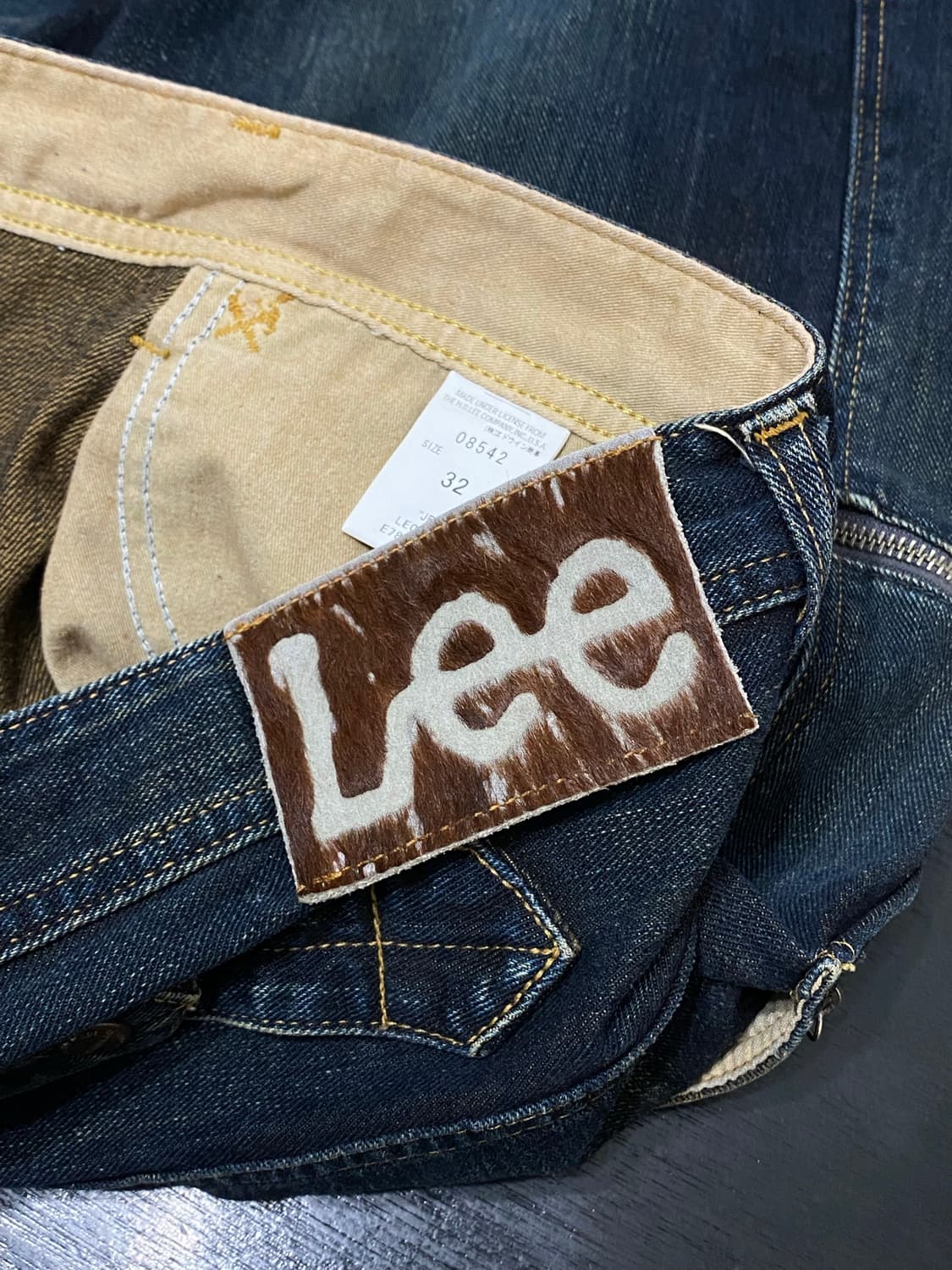 Lee 카우보이 신치백 데님 버뮤다 팬츠 상품이미지10