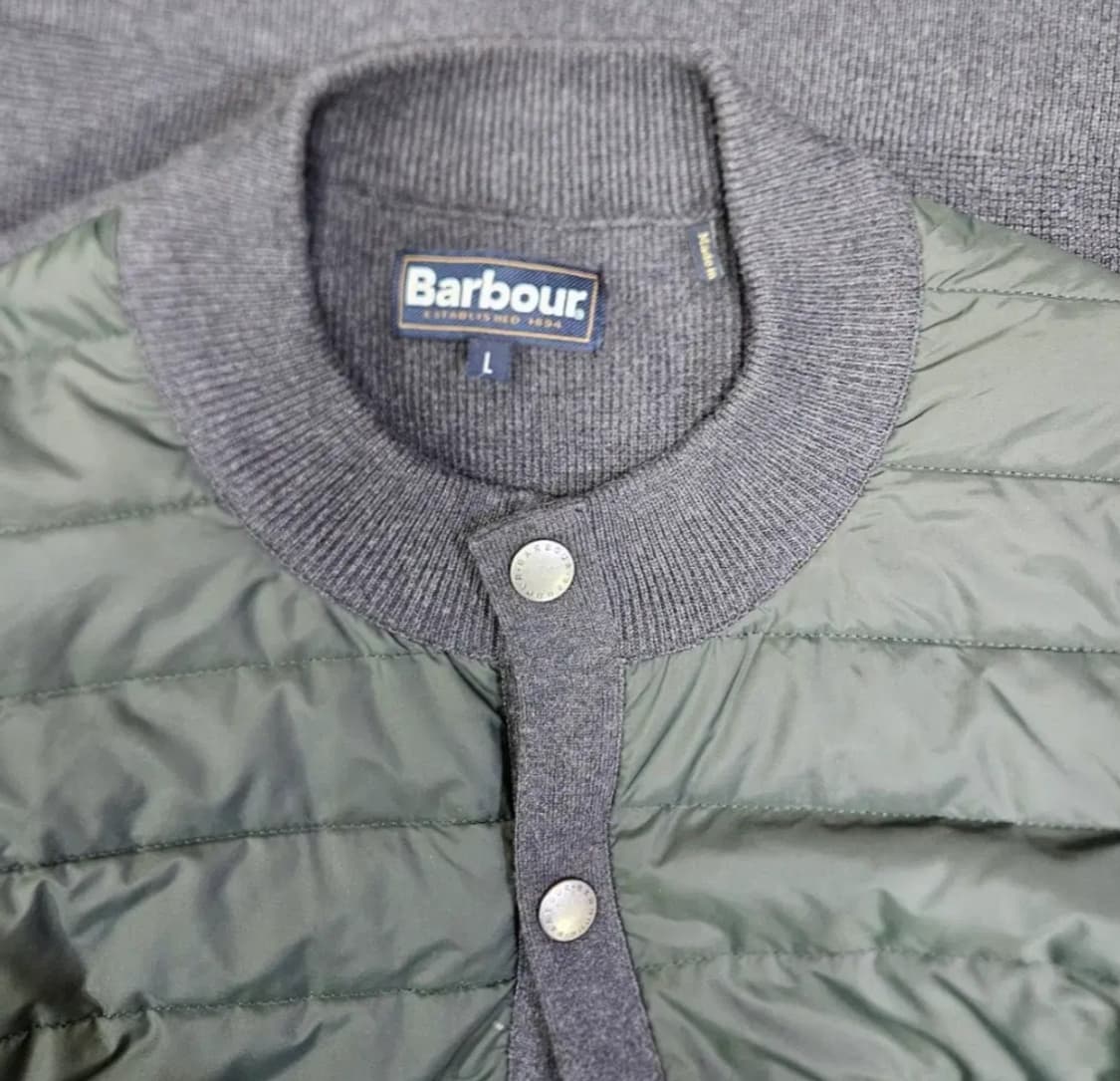 바버 남성 에센셜 퀼팅 베스트 상품이미지3