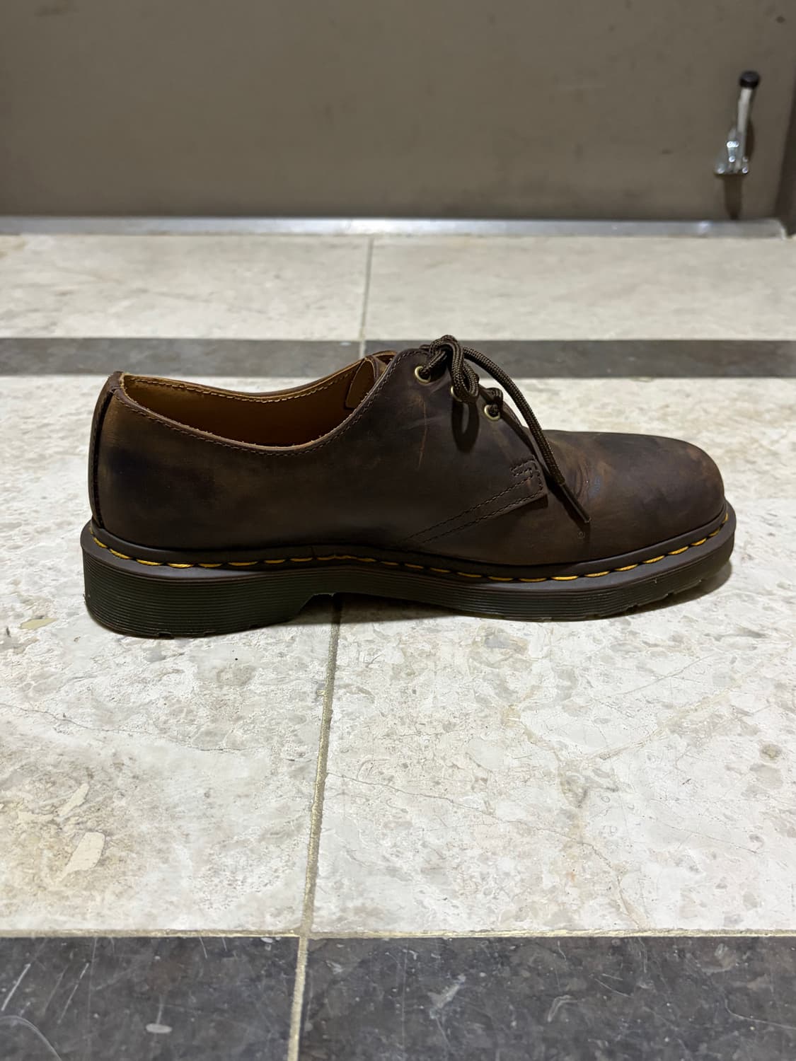 (270)닥터마틴 1461 Crazy Horse Dark Brown 상품이미지5
