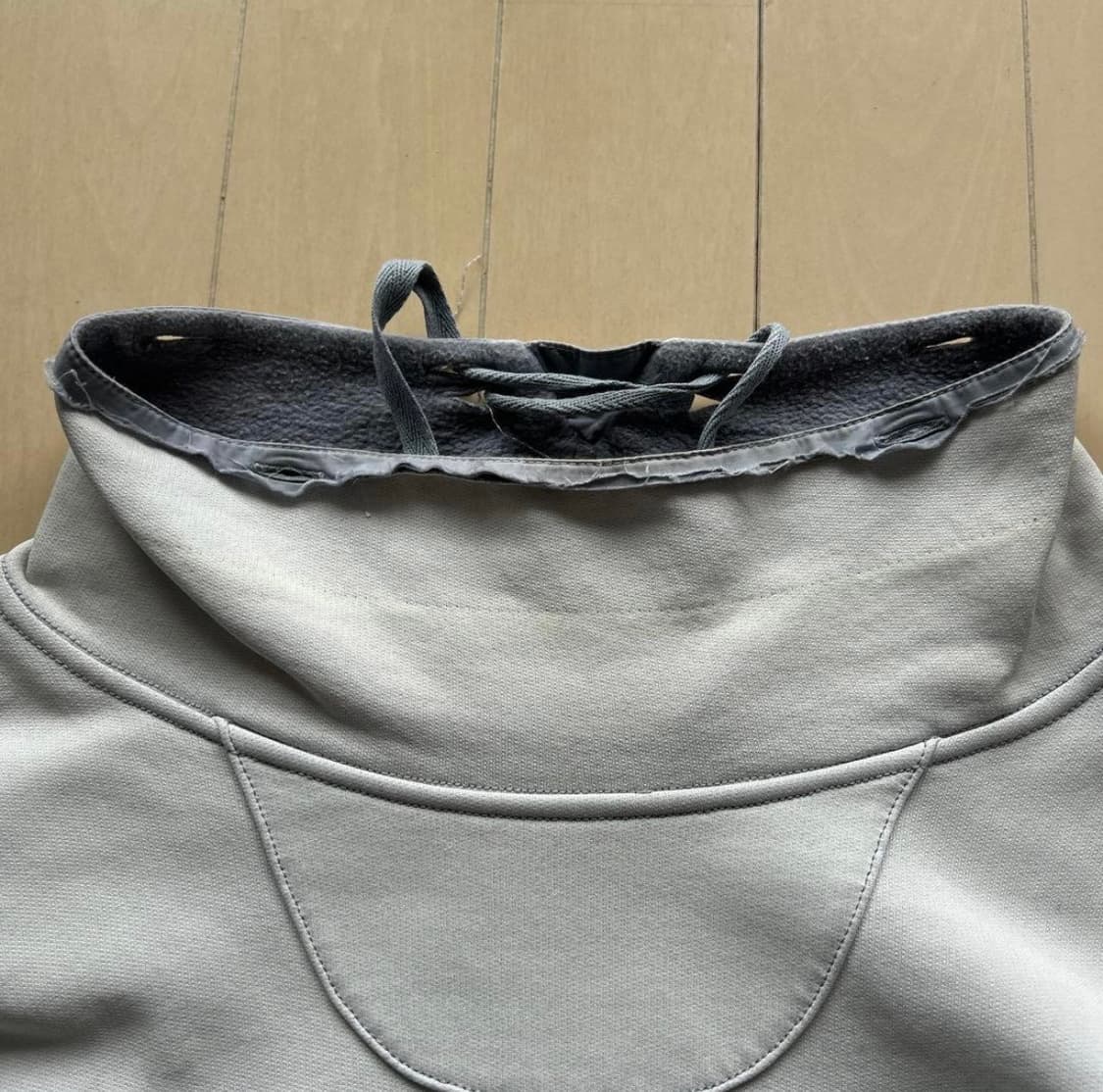 96AW / 90s 스톤아일랜드 로우컷 스웻 그린엣지 상품이미지5