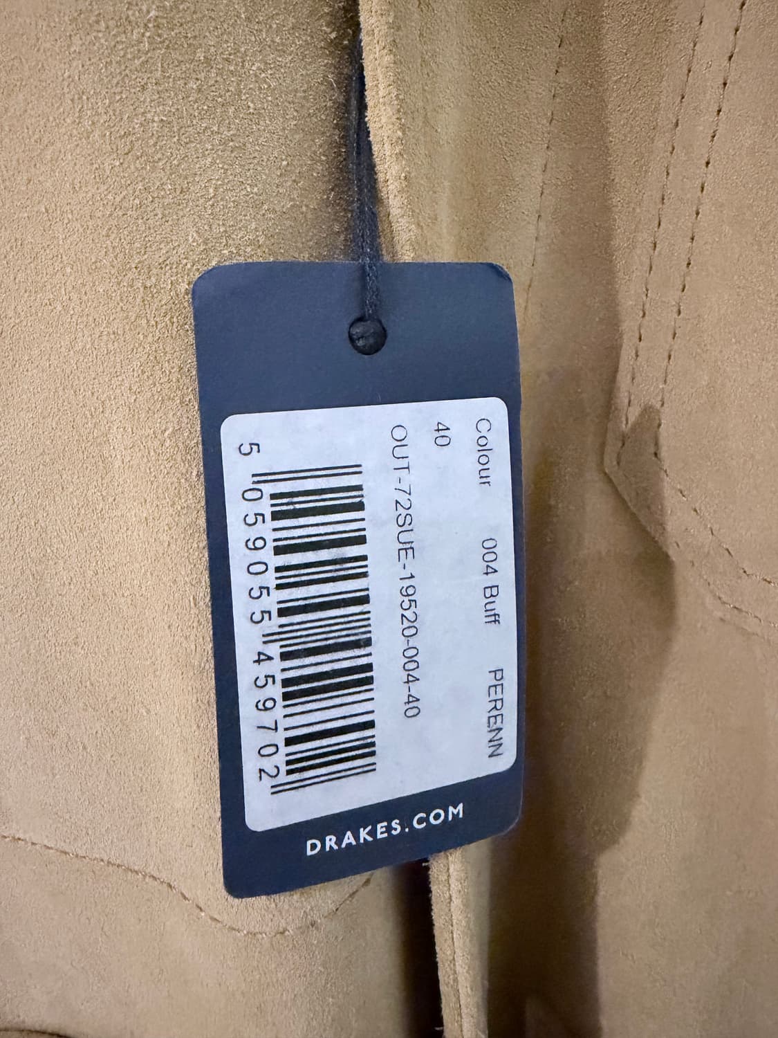 드레익스 스웨이드 초어 자켓 40 상품이미지5