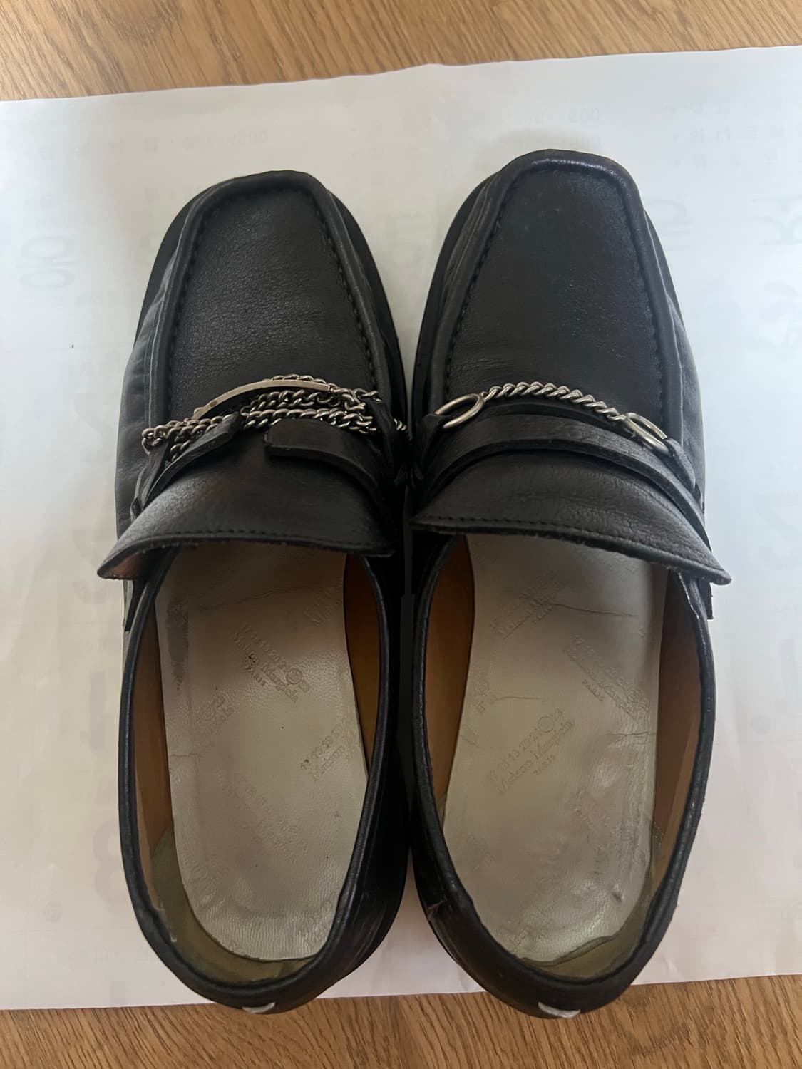 메종 마르지엘라/비대칭 체인로퍼/40(260) 상품이미지4