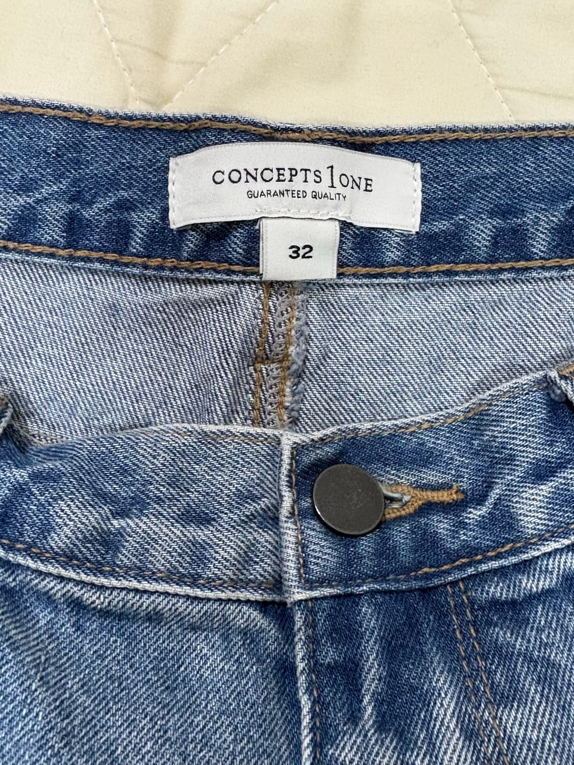 컨셉원 연청 데님 팬츠 상품이미지2