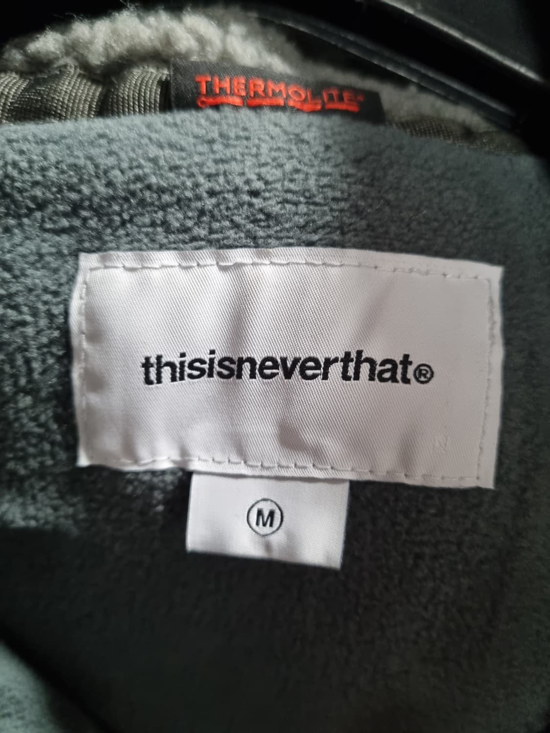 디스이즈네버댓 남성 후리스 자켓  상품이미지3