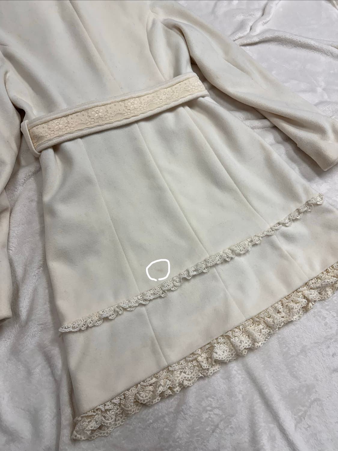 (F)리즈리사 레이스프릴 프린세스 리본 코트 히메갸루 핀터깔 상품이미지8