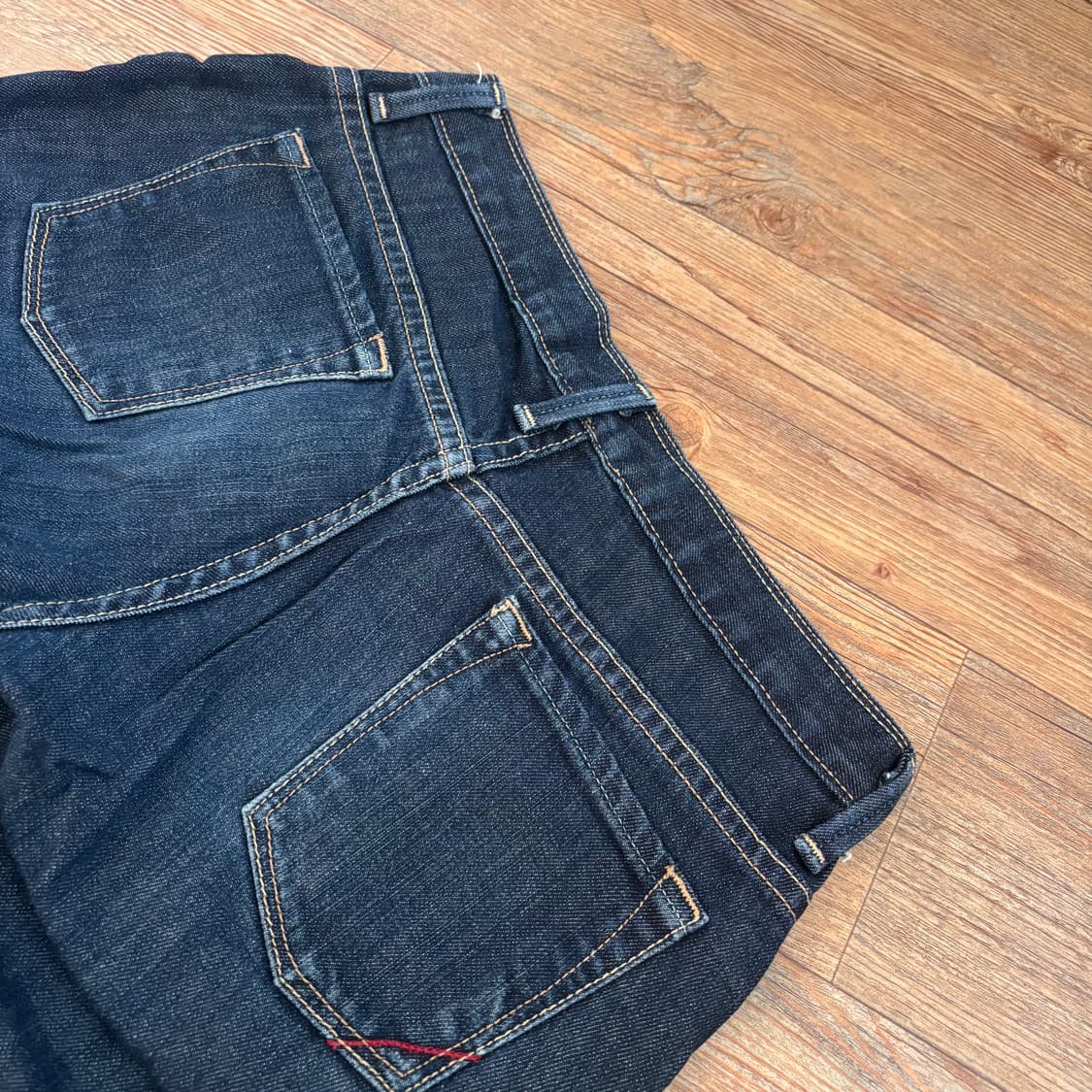 바나나 리퍼블릭 루즈핏 데님 청바지 26 27 스판 세련된 실루엣 상품이미지7