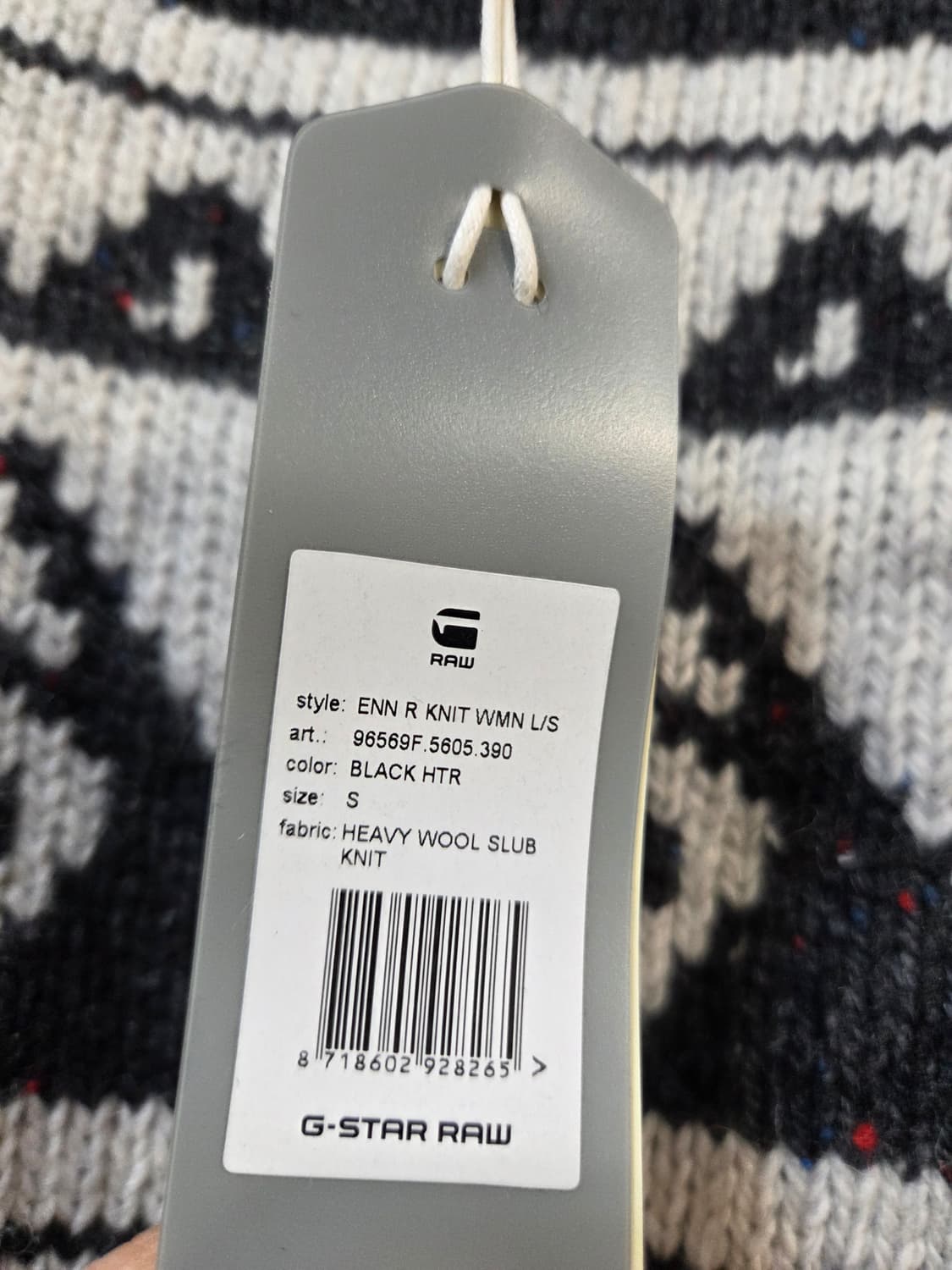 G-STAR 패턴 니트 스웨터(s) 상품이미지4