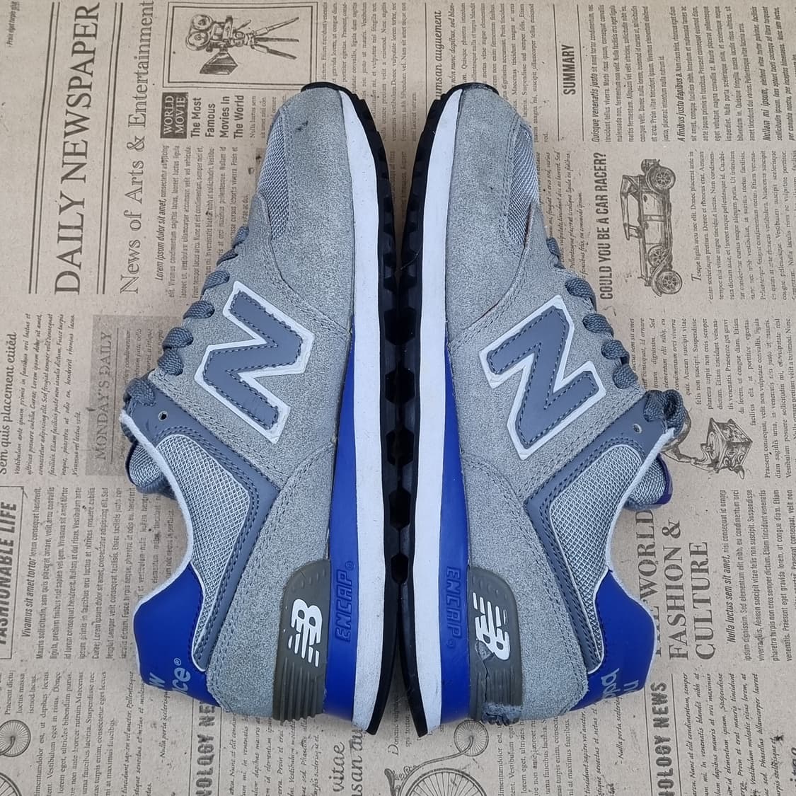 뉴발란스 574 블루 스니커즈250 상품이미지5