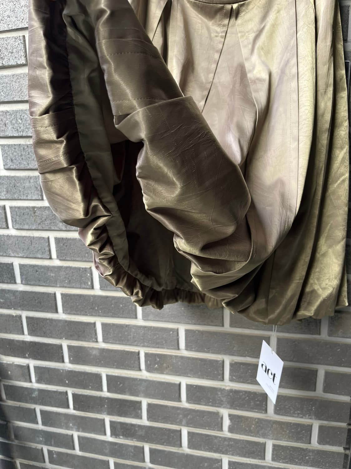 CARA 벌룬 스커트 올리브그린 상품이미지10