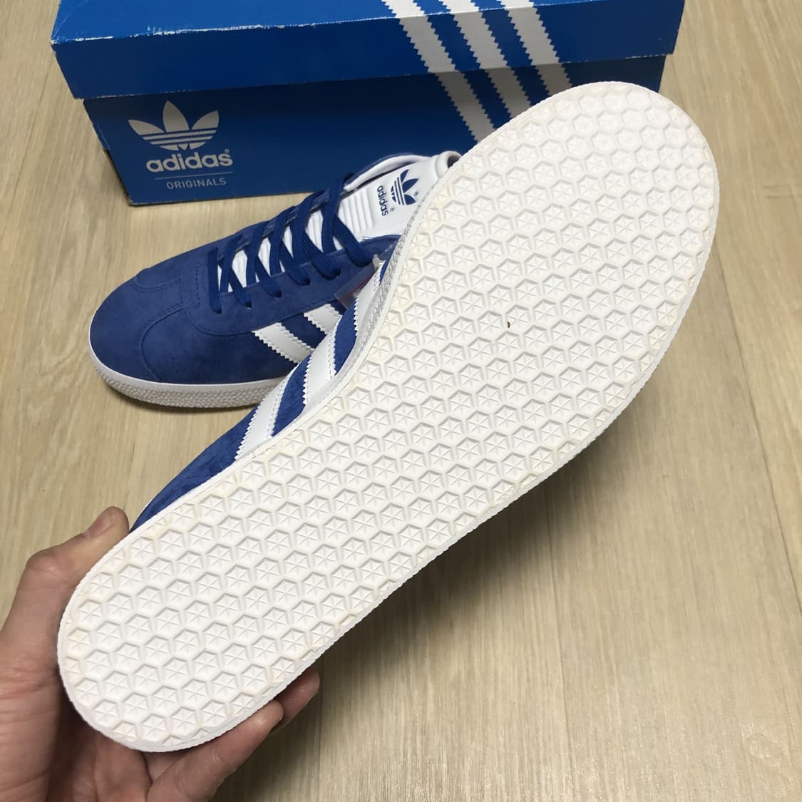 (280) 새상품 아디다스 adidas 가젤 스웨이드 컬리지 에이트 로얄 상품이미지3