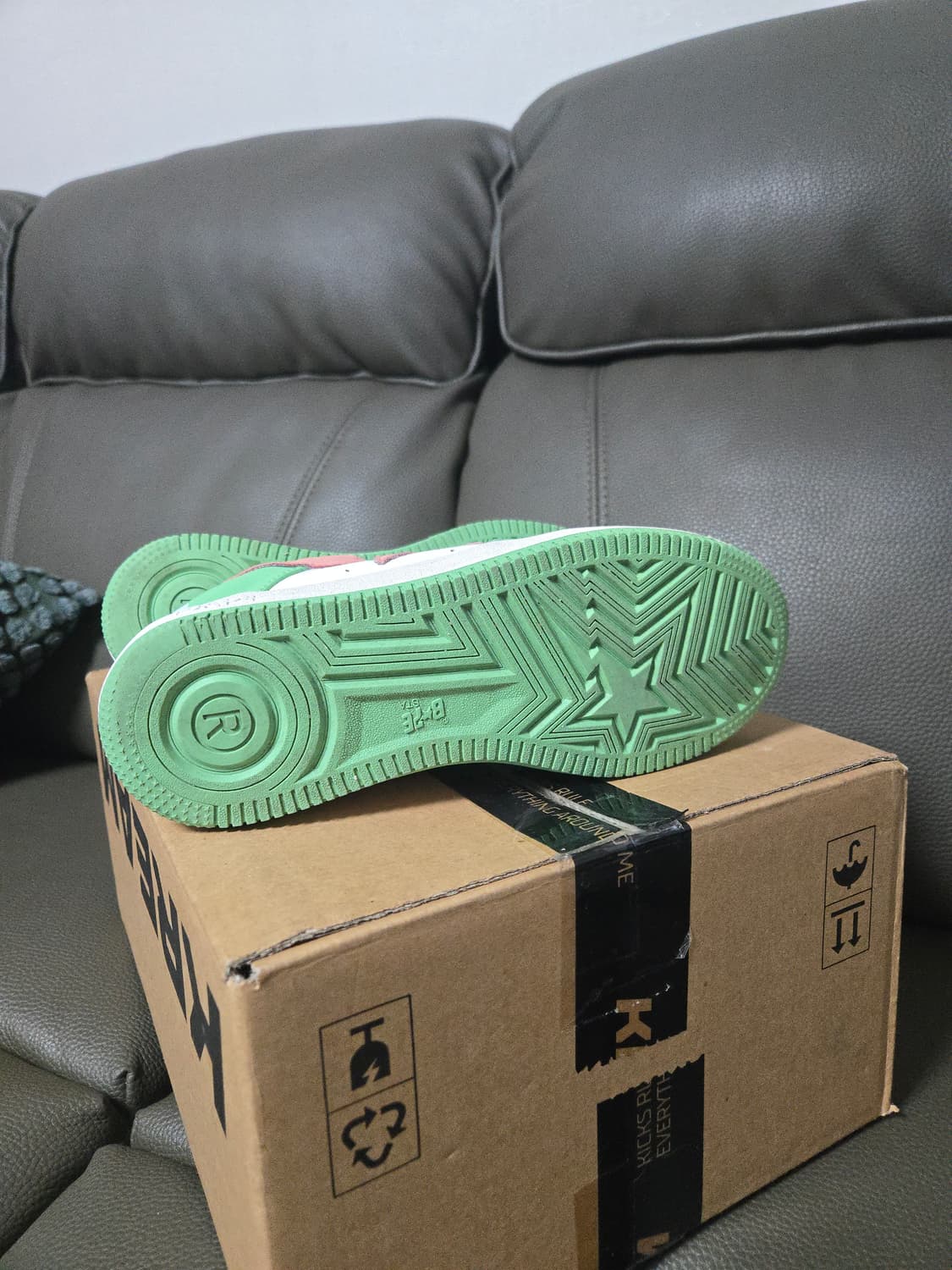 베이프 베이프 스타 로우 파스텔 그린 245 상품이미지9