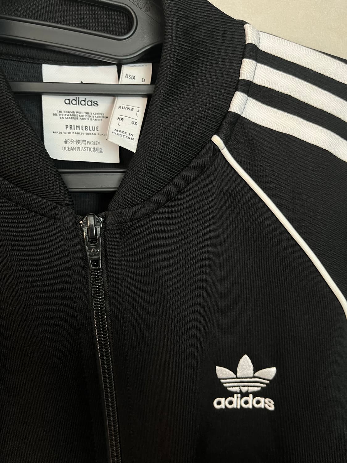 아디다스 파이어버드 슈퍼스타 져지 블랙 (L) 상품이미지4