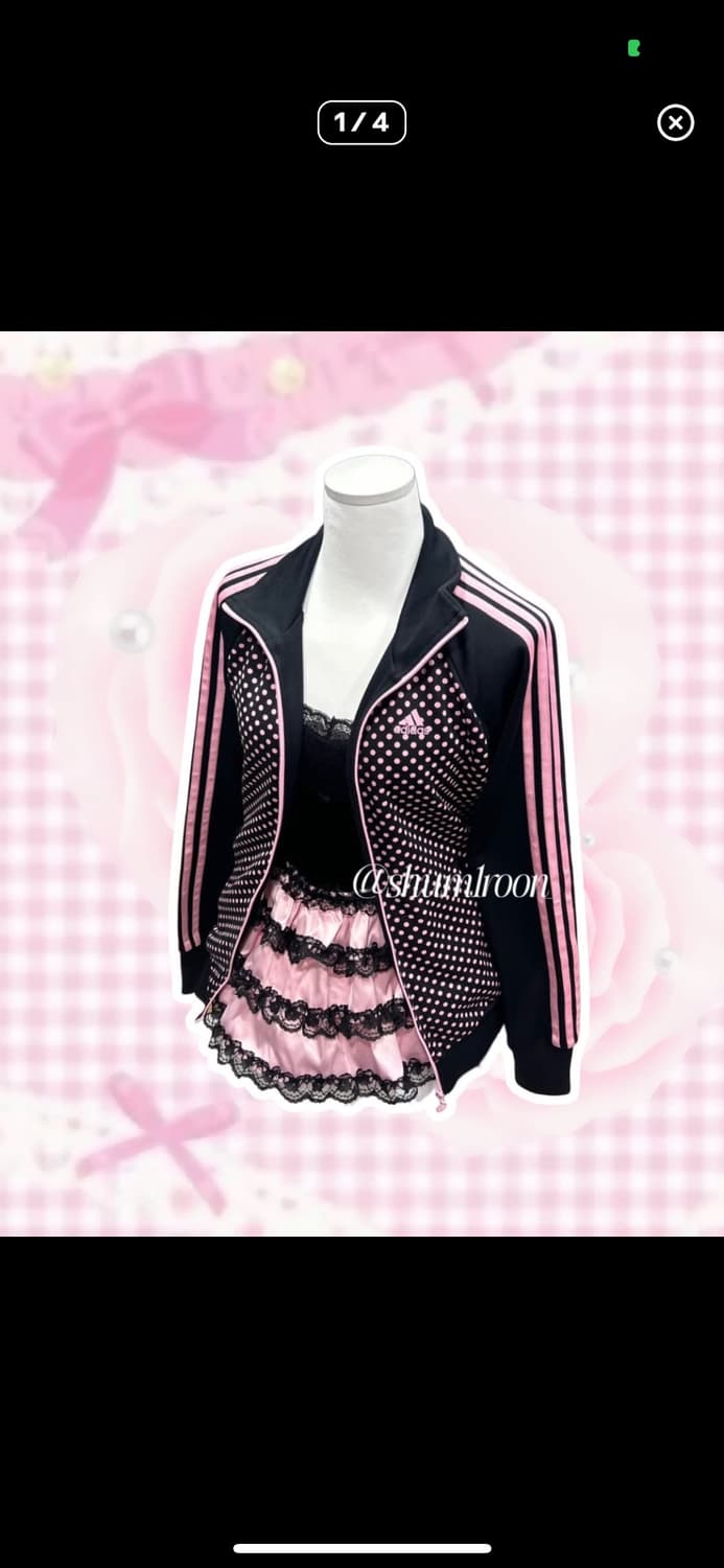 [셋업] 히메갸루의 최애 아이템 - 아디다스 검핑 도트져지, 슬립원피스 상품이미지6