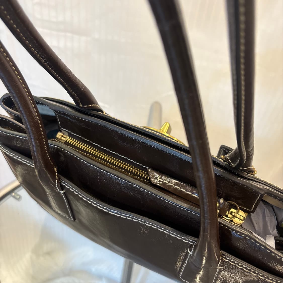 정품 코치 스티치 숄더백   상품이미지9