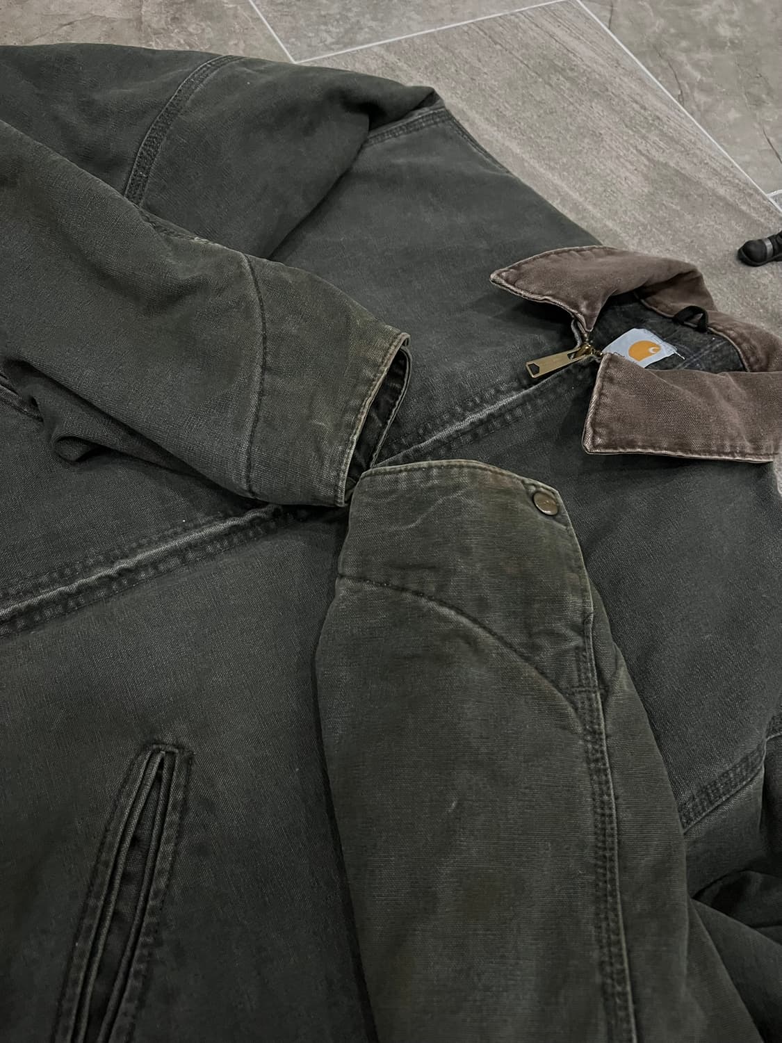 (XL) 칼하트 디트로이트 자켓 J97 MOS 모스그린 상품이미지7