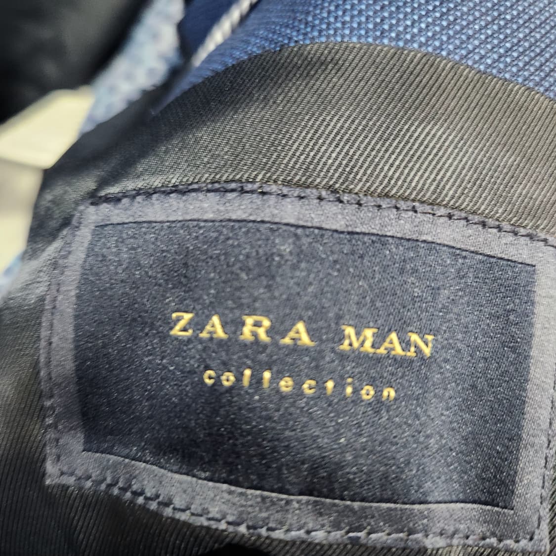 자라 ZARA 블루 남성 블레이저 52(L) 상품이미지5