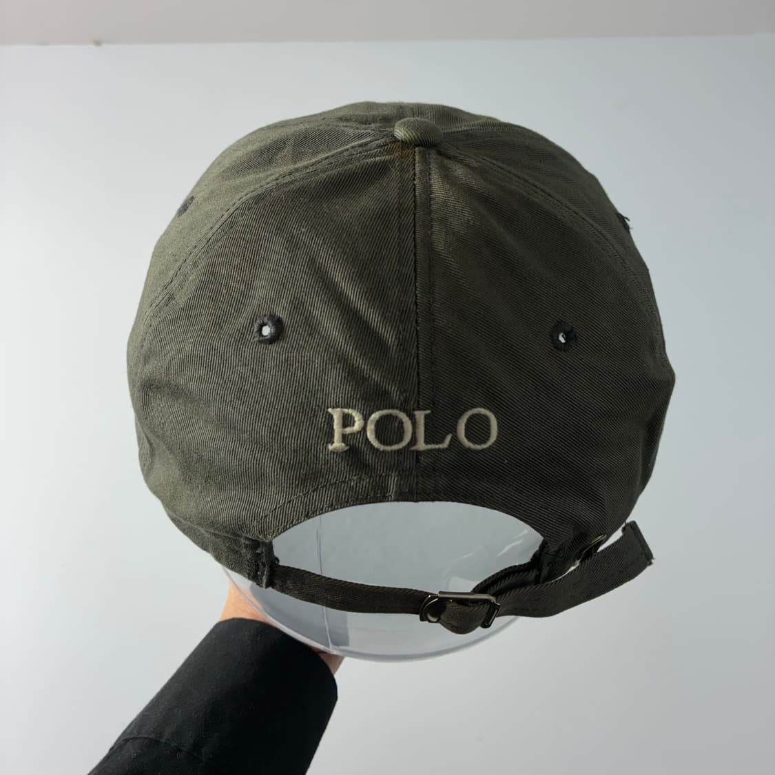 Polo  폴로 랄프로렌 자수 카키 볼캡  상품이미지3