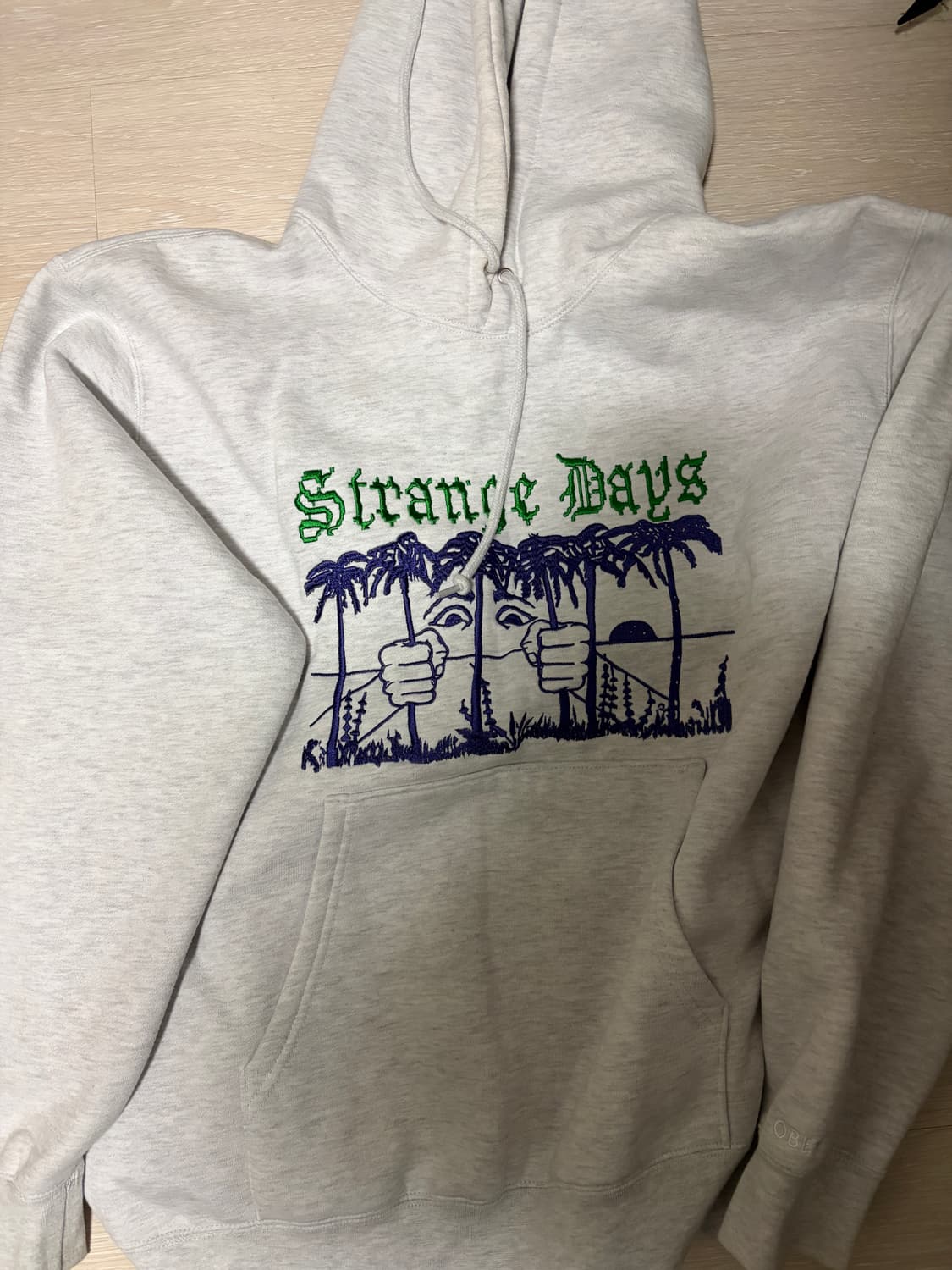 오베이 스트레인지 데이즈 후드티 상품이미지2