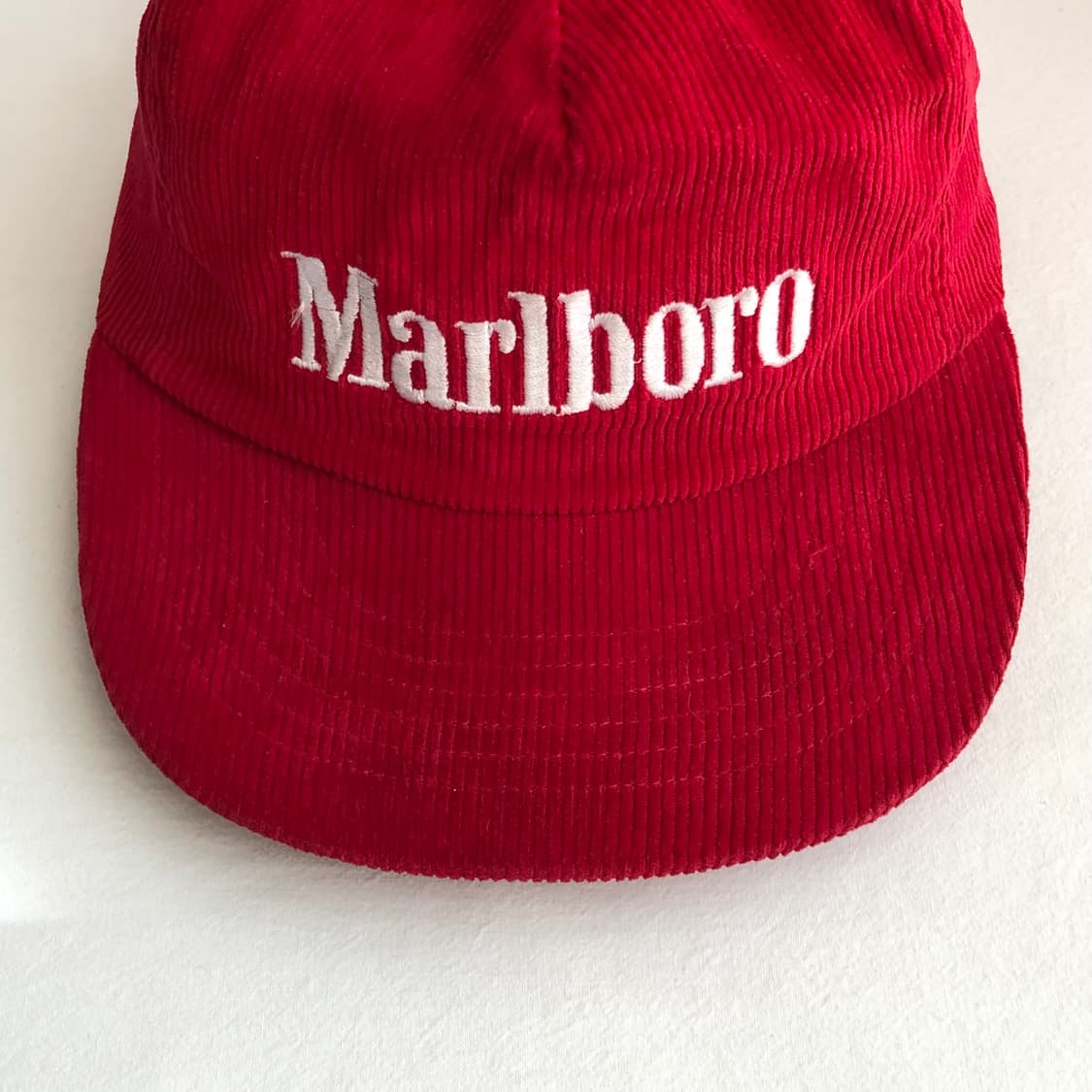 80’s marlboro red corduroy cap 상품이미지1