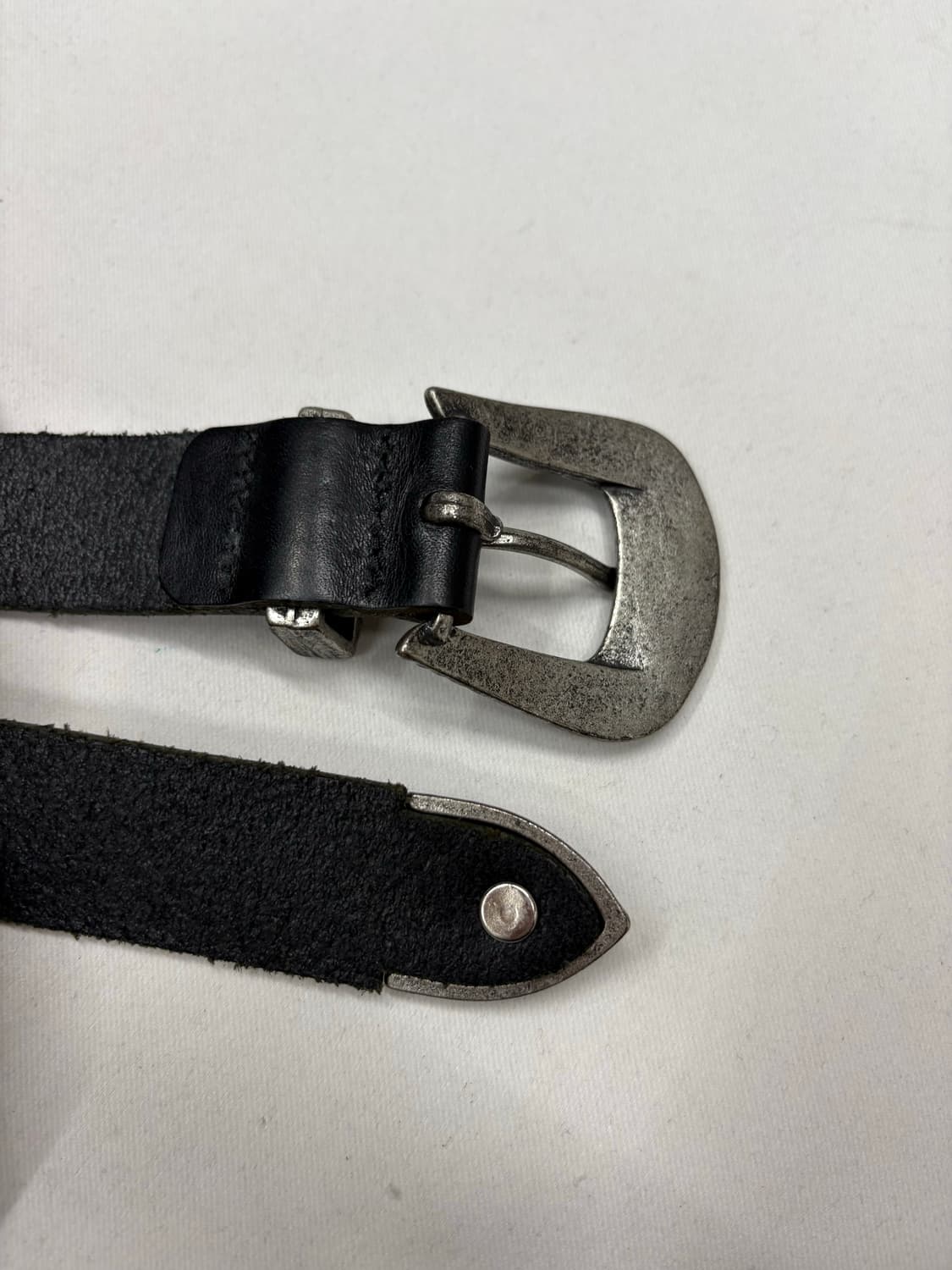 빈티지 웨스턴 크롬 벨트 상품이미지5