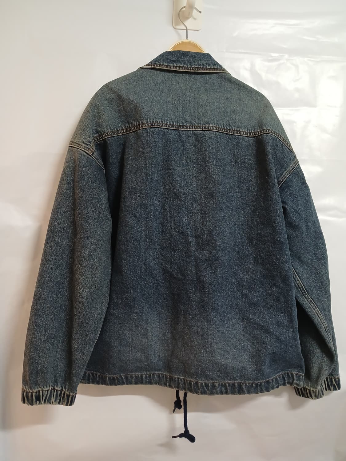 (S,95)폴라로이드 오버핏 데님청자켓 상품이미지5