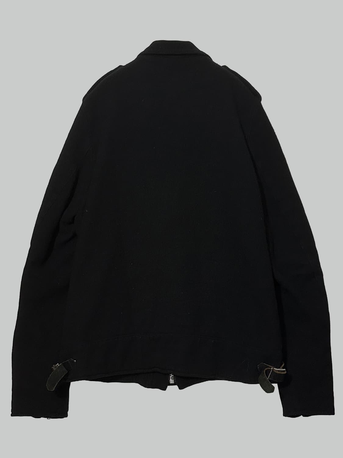 준야 와타나베 루이스 레더 축융 울 라이더 자켓 상품이미지5