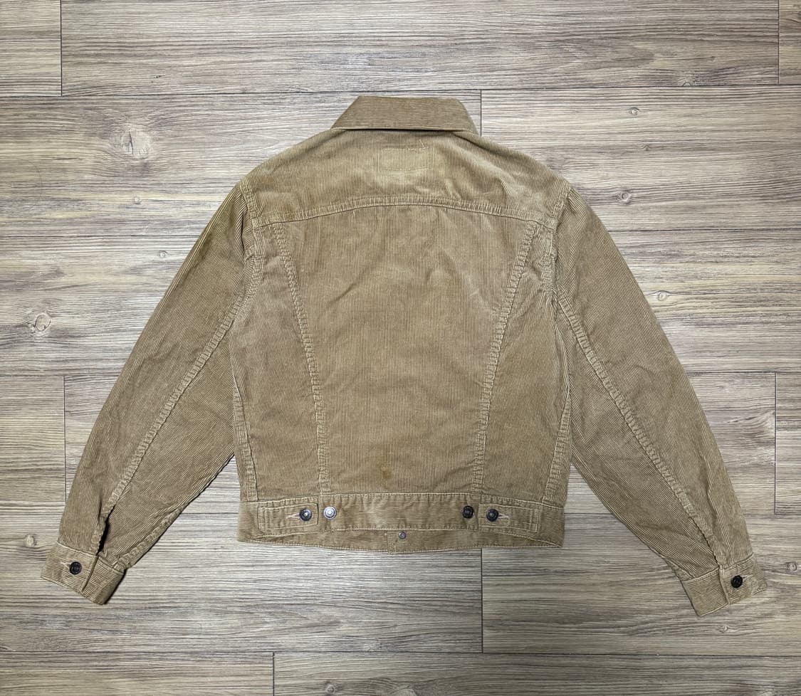 90s jp 리바이스 7505 코듀로이 트러커 자켓 상품이미지2