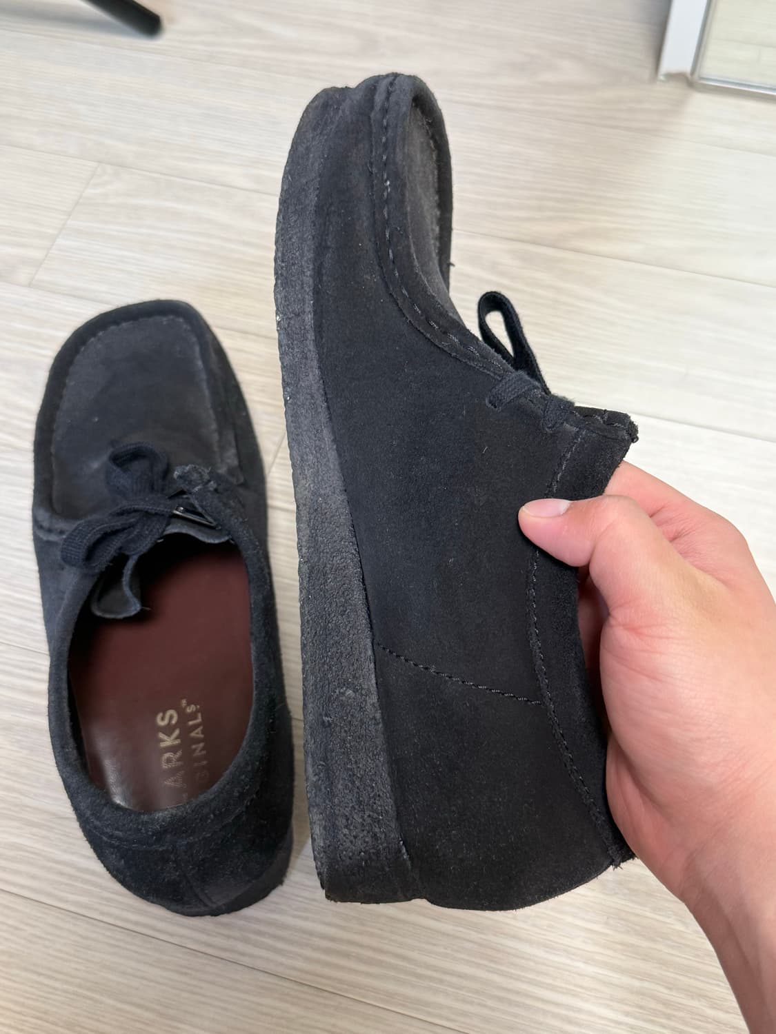 클락스 왈라비 블랙 255 7만원 상품이미지6