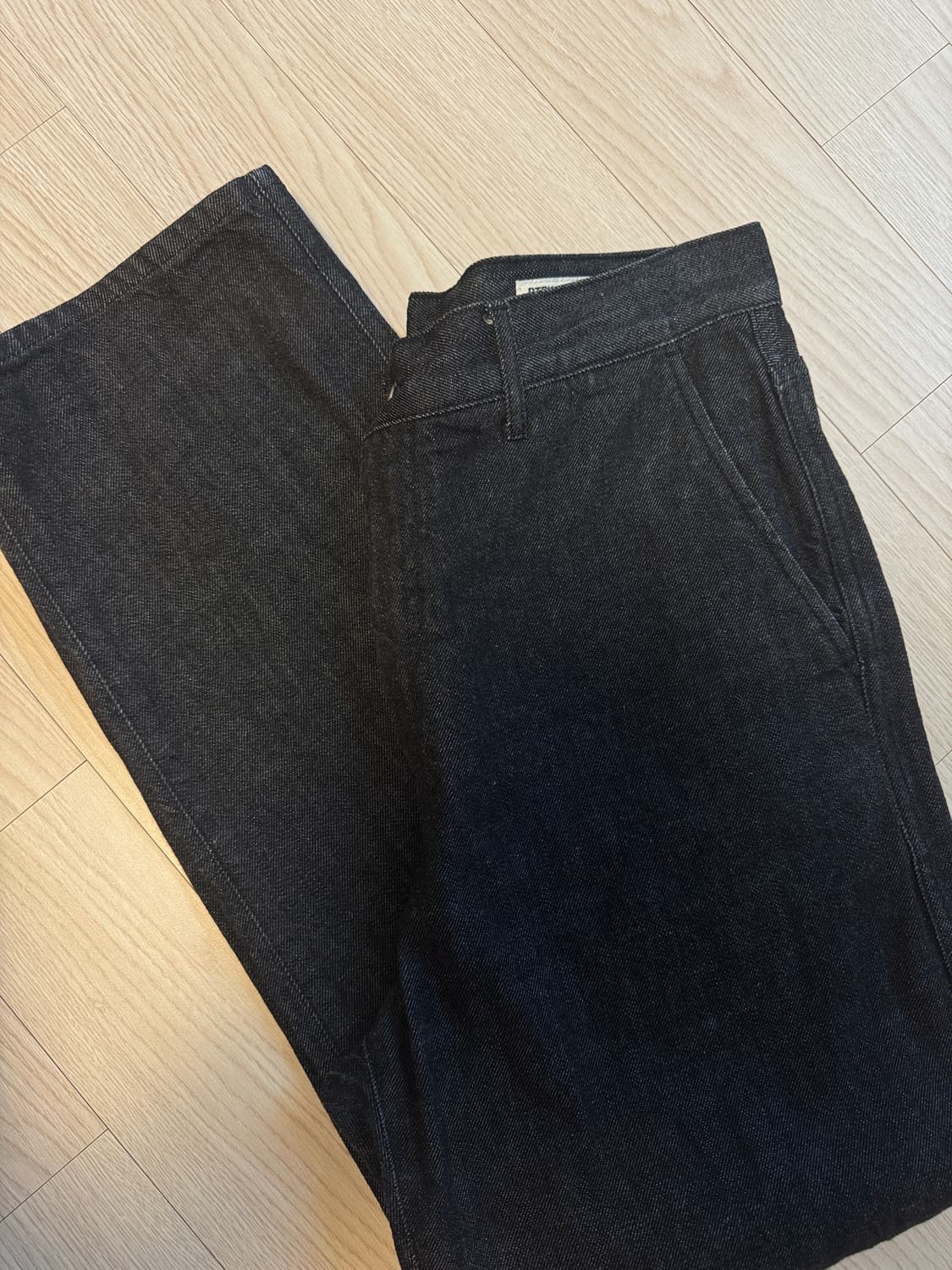 포터리 원워시드 컴포트 데님 블랙 2 상품이미지3