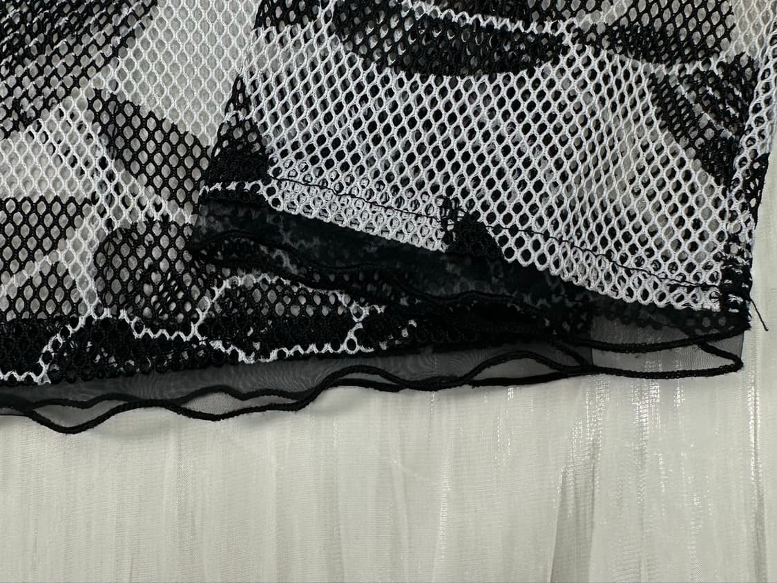 Black rose net jacket 상품이미지6