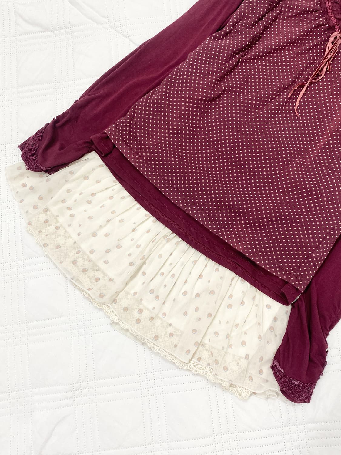 ꒰ঌ 체리와인 🍒 도트 세트 ໒꒱ 상품이미지3