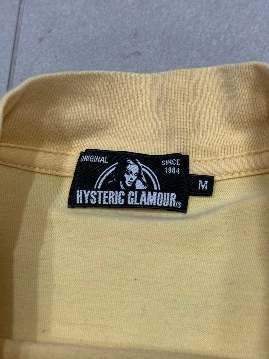 히스테릭 글래머 펑크 히스걸 포켓 롱슬리브 티셔츠 상품이미지4