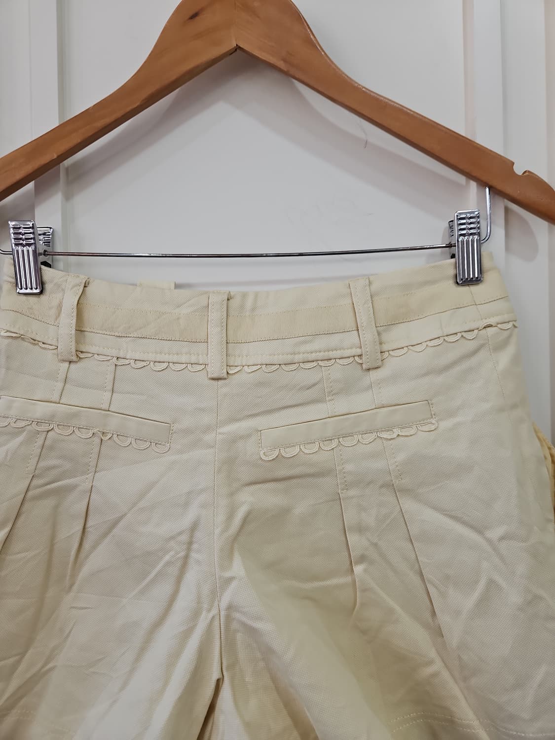 크림 레이스 리본팬츠 상품이미지6